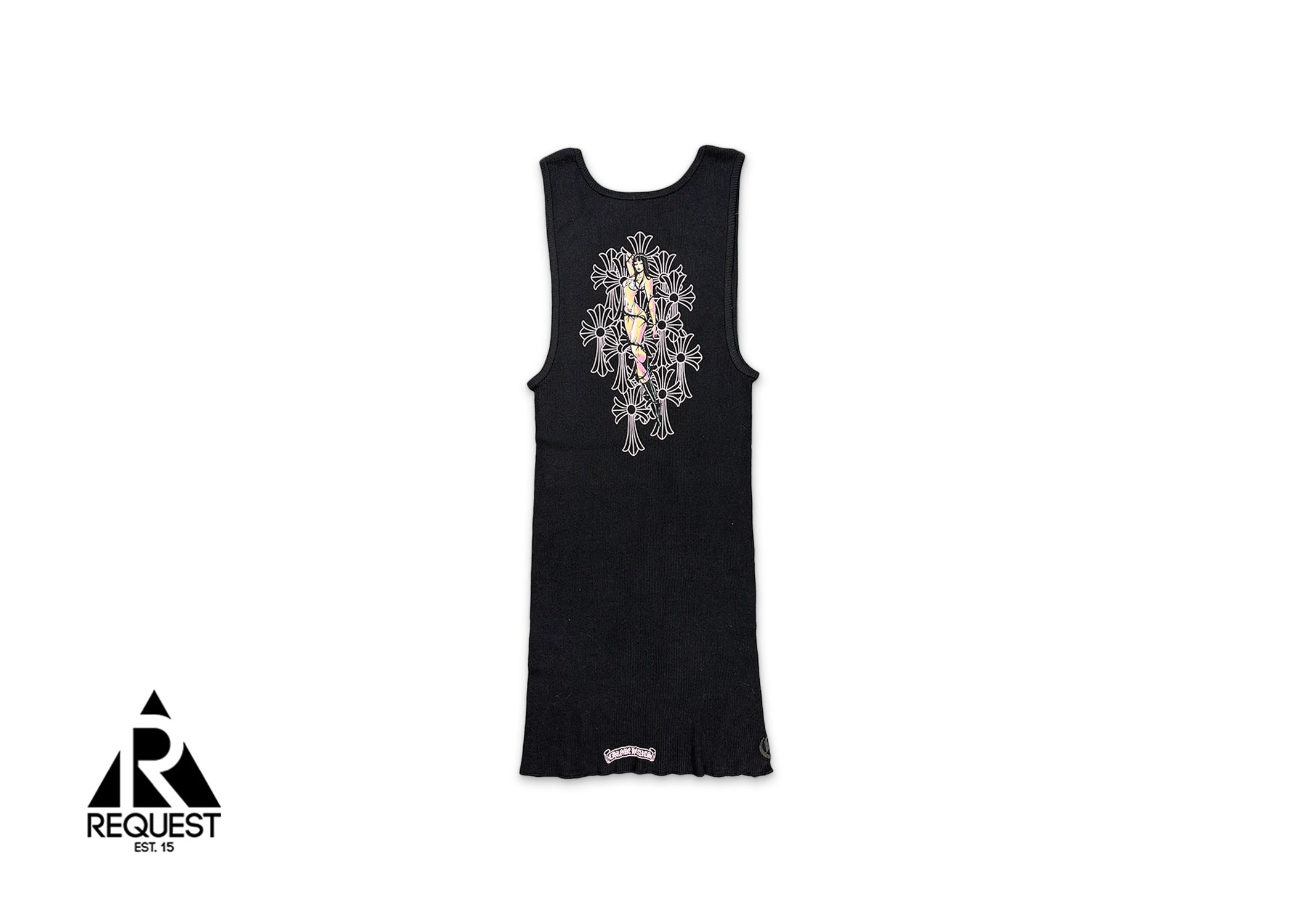 Deadly Doll Rib Tank Top "Black"