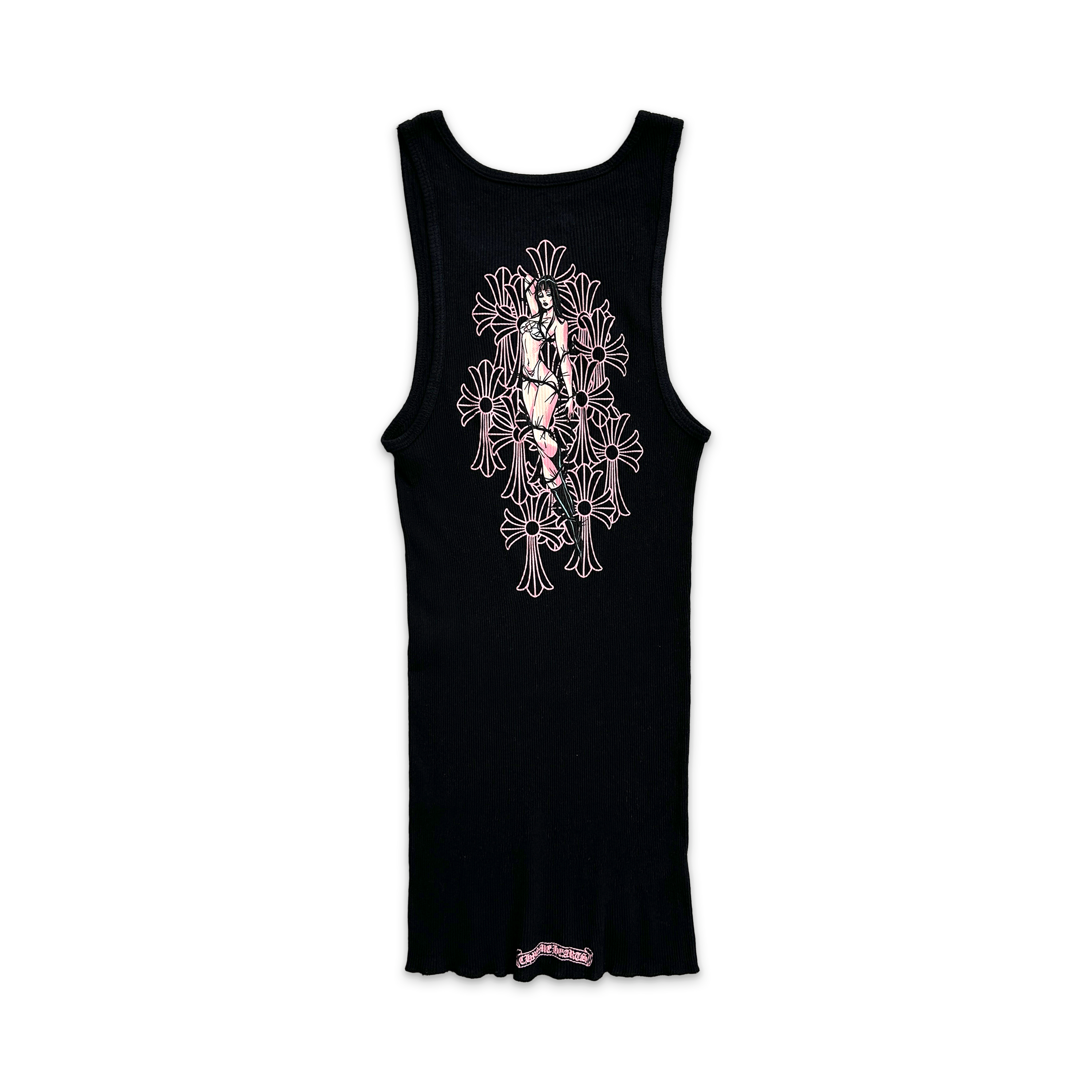 Chrome Hearts, Deadly Doll Rib Tank Top "Black"