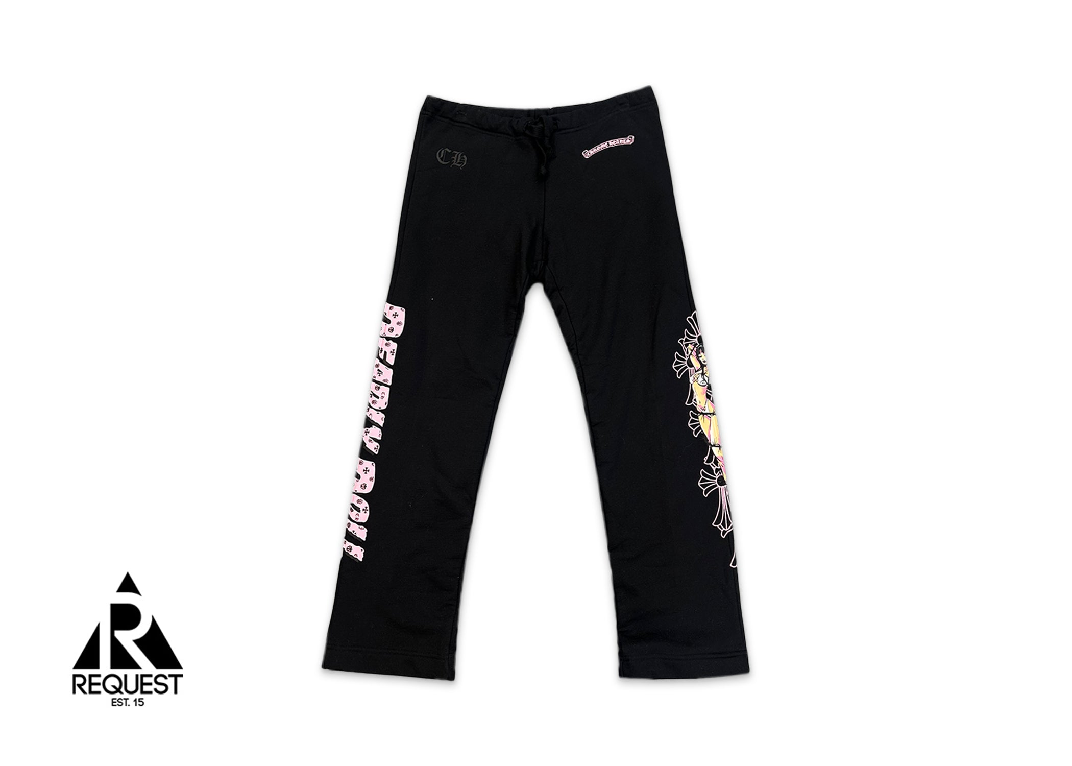 Chrome Hearts x Deadly Doll Sweatpants Miami Art Basel Exclusive "Black"