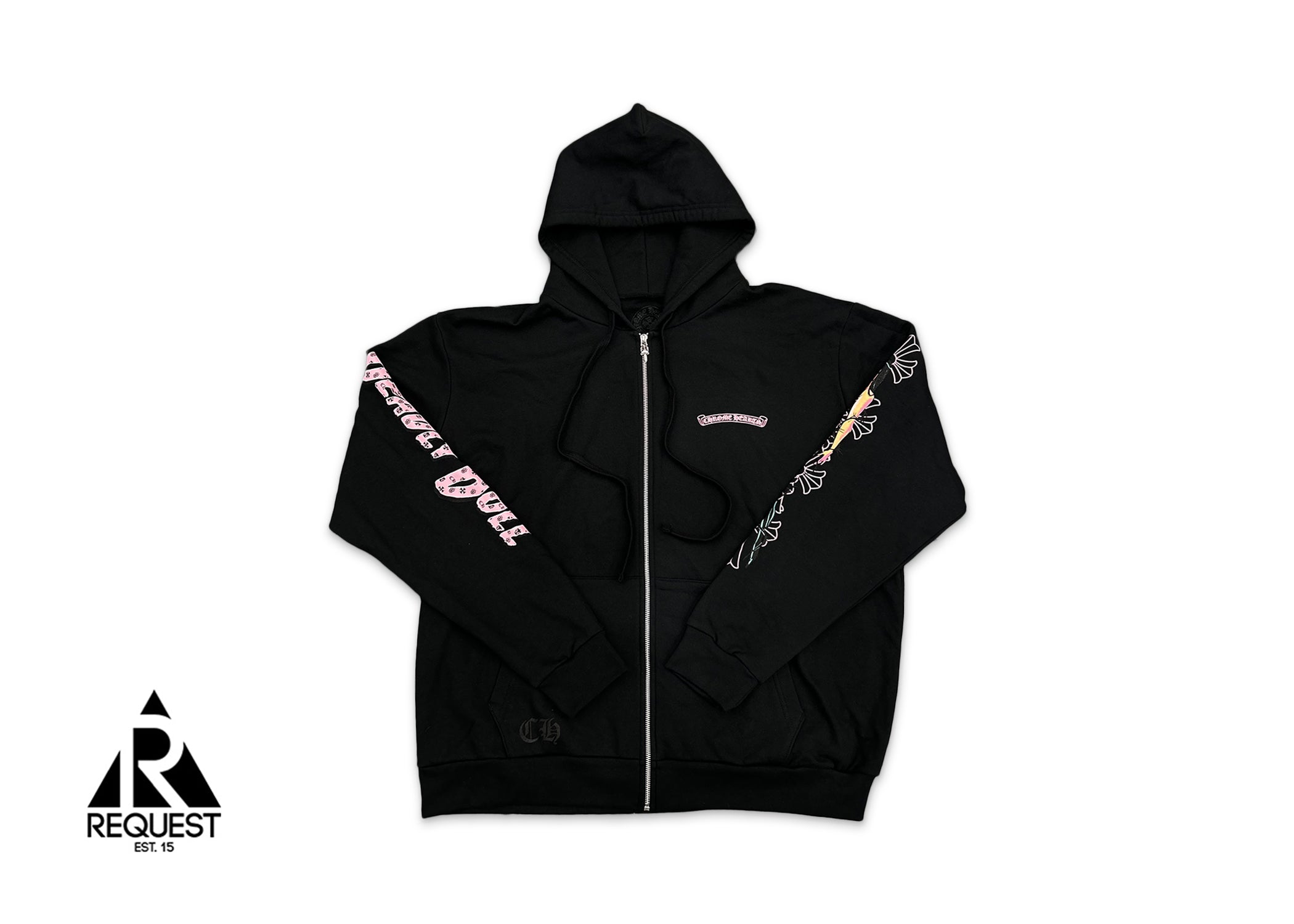 Chrome Hearts x Deadly Doll Zip-Up Jacket Miami Art Basel Exclusive "Black"