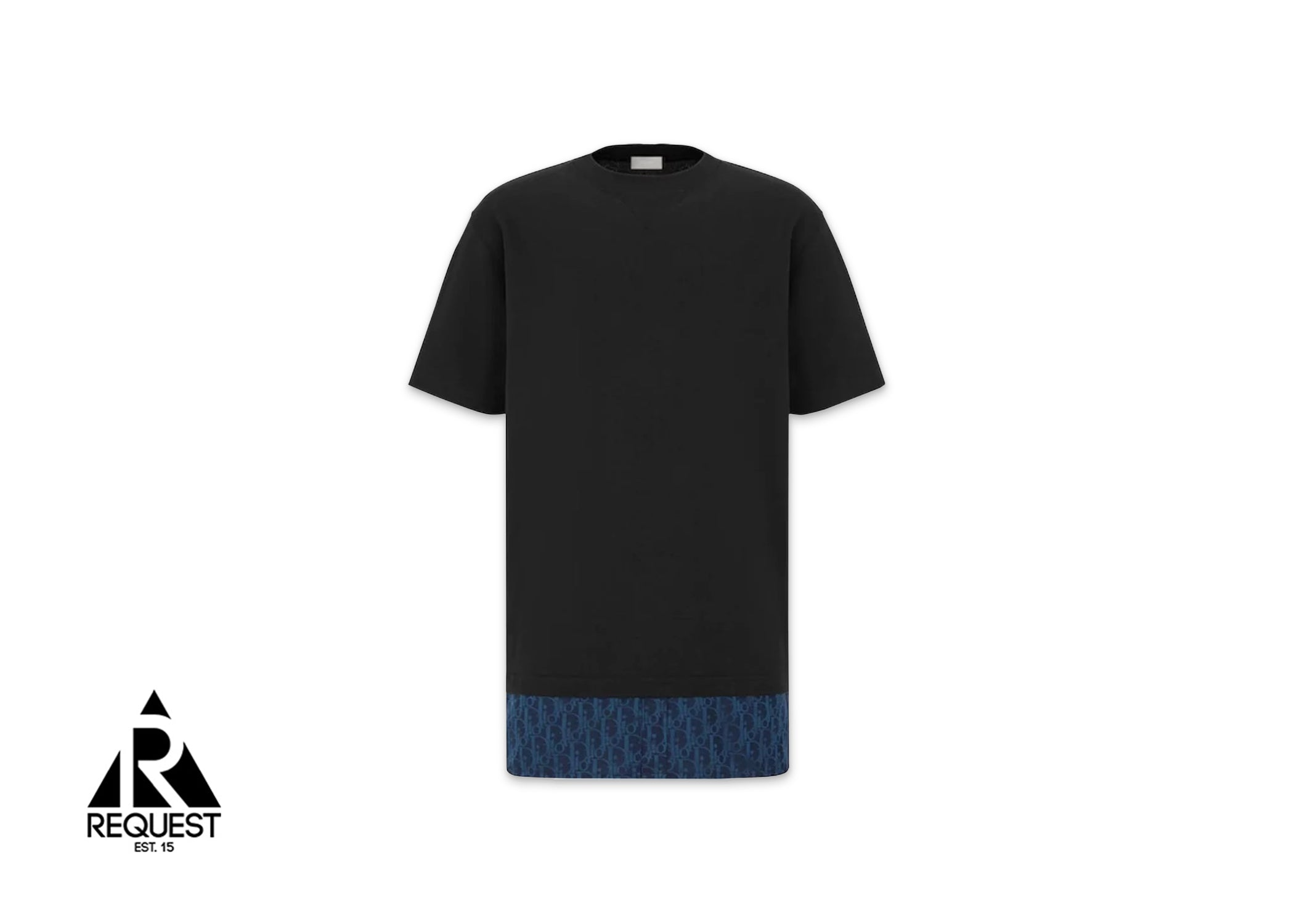 Dior Homme Oblique Jacquard Layered Tee “Blue”