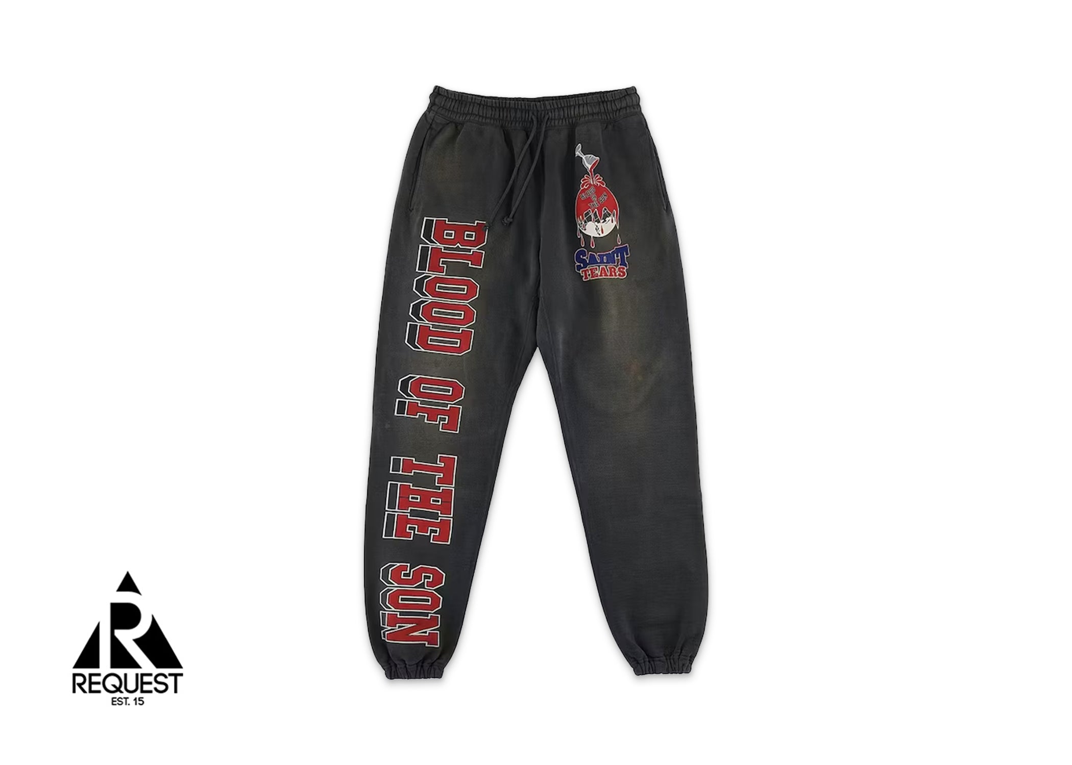 Saint Michael x Denim Tears Holy Grail Sweatpants “Vintage Black”