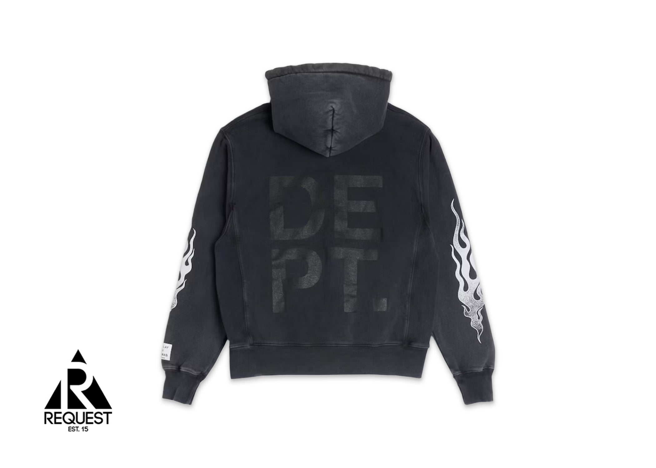 Gallery Dept. GD Flames Hoodie "Black"