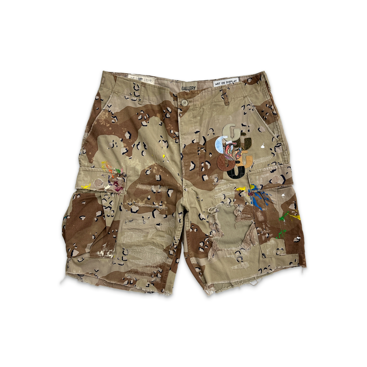 Camo Cargo G-Patch Shorts 