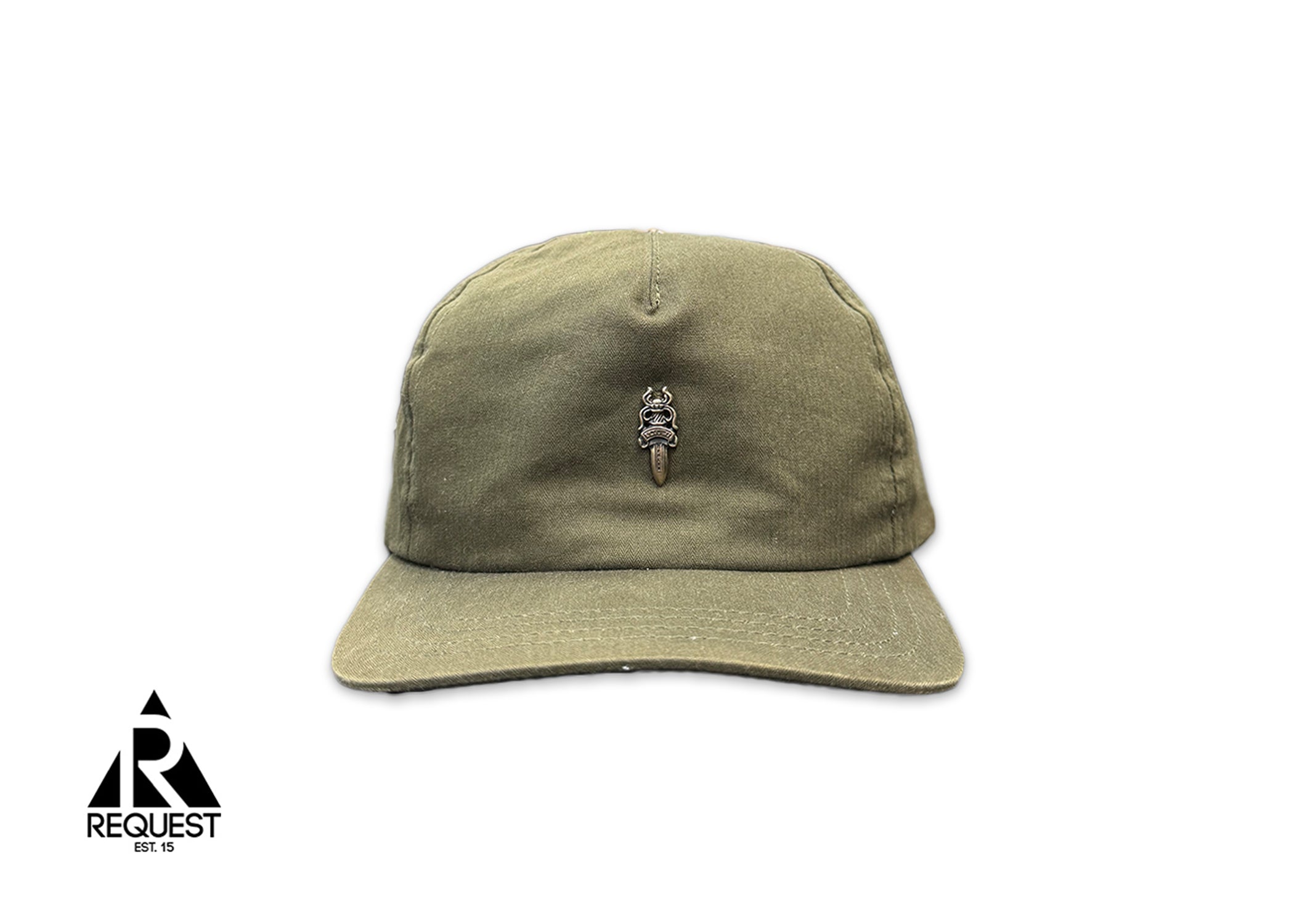 Silver Dagger Hat "Olive"