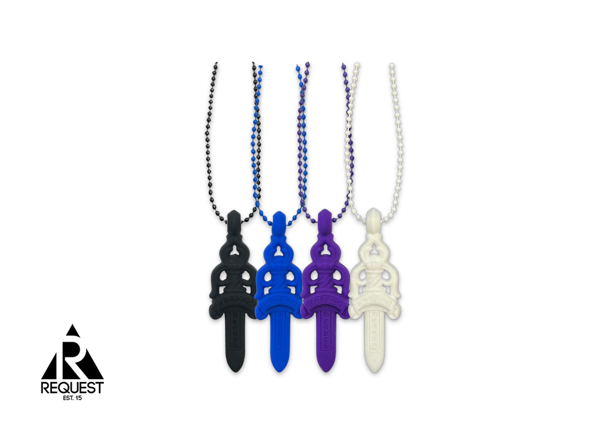 Chrome Hearts Silicone Necklace "Dagger"