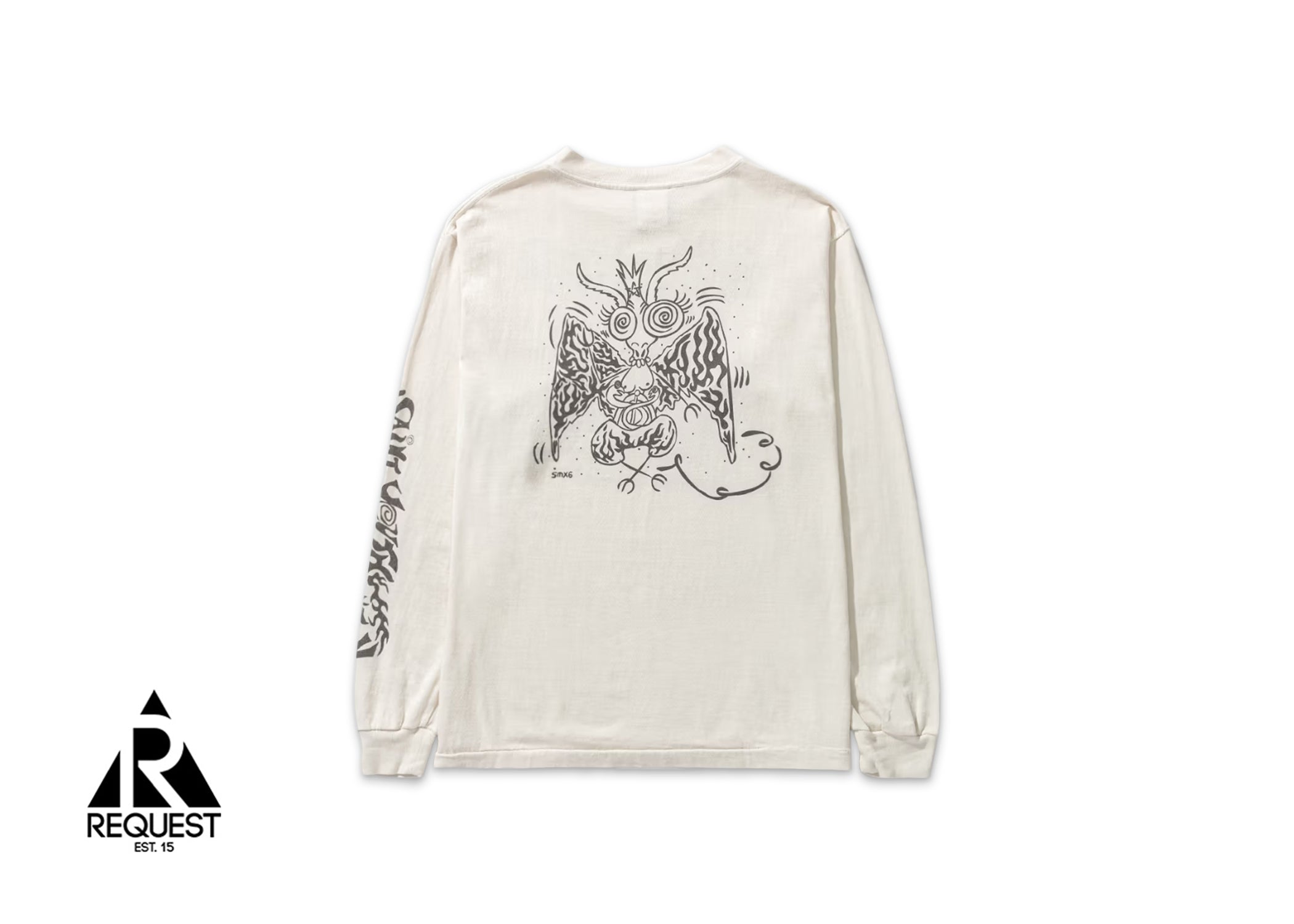 Saint Michael Divine Intervention L/S Tee "White"