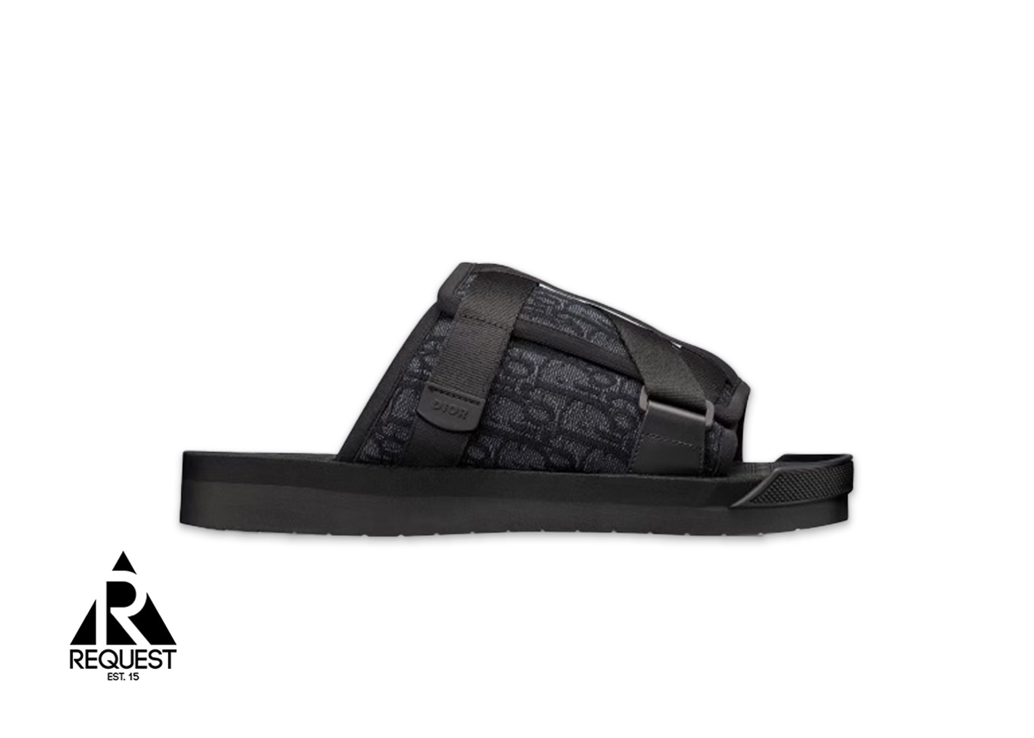 Dior Alpha Sandal “Black Oblique Jacquard”