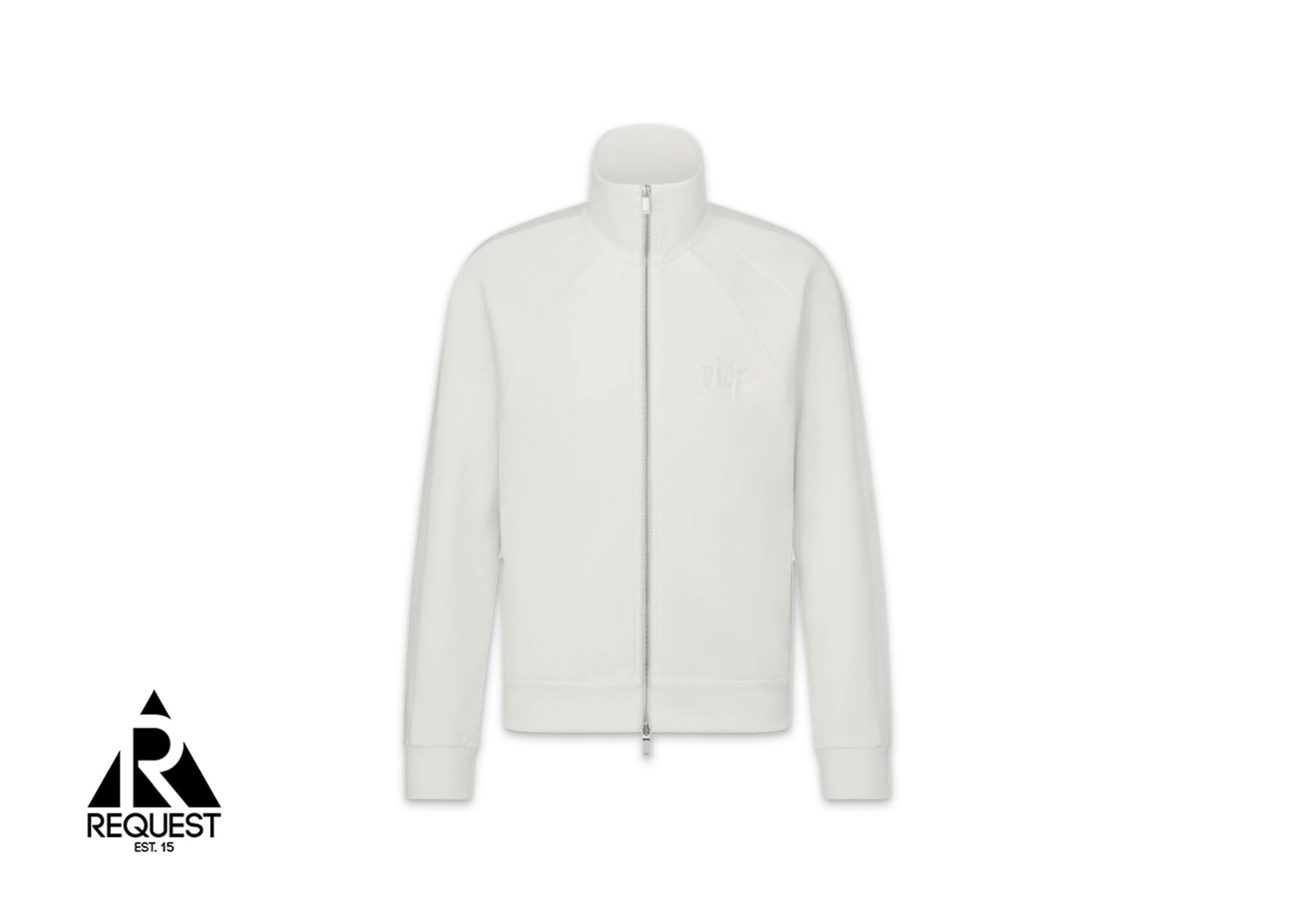 Dior x Stussy Track Zip Up Jacket "White"