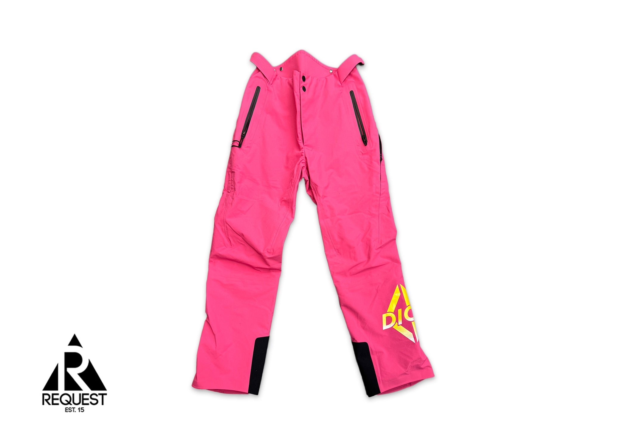 Dior And Descente Ski Pants "Pink"