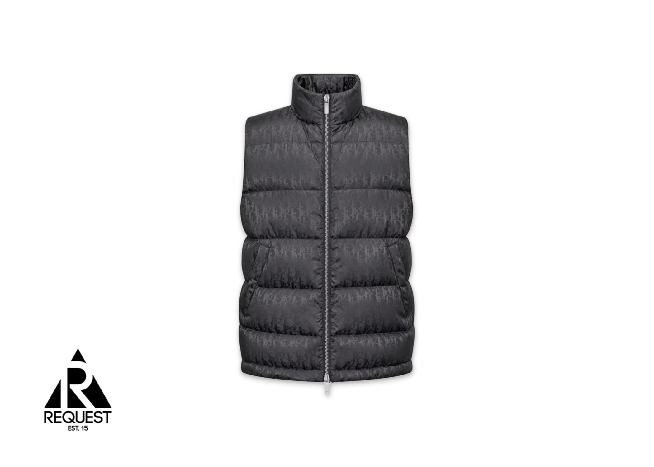 Dior Oblique Down Vest Black