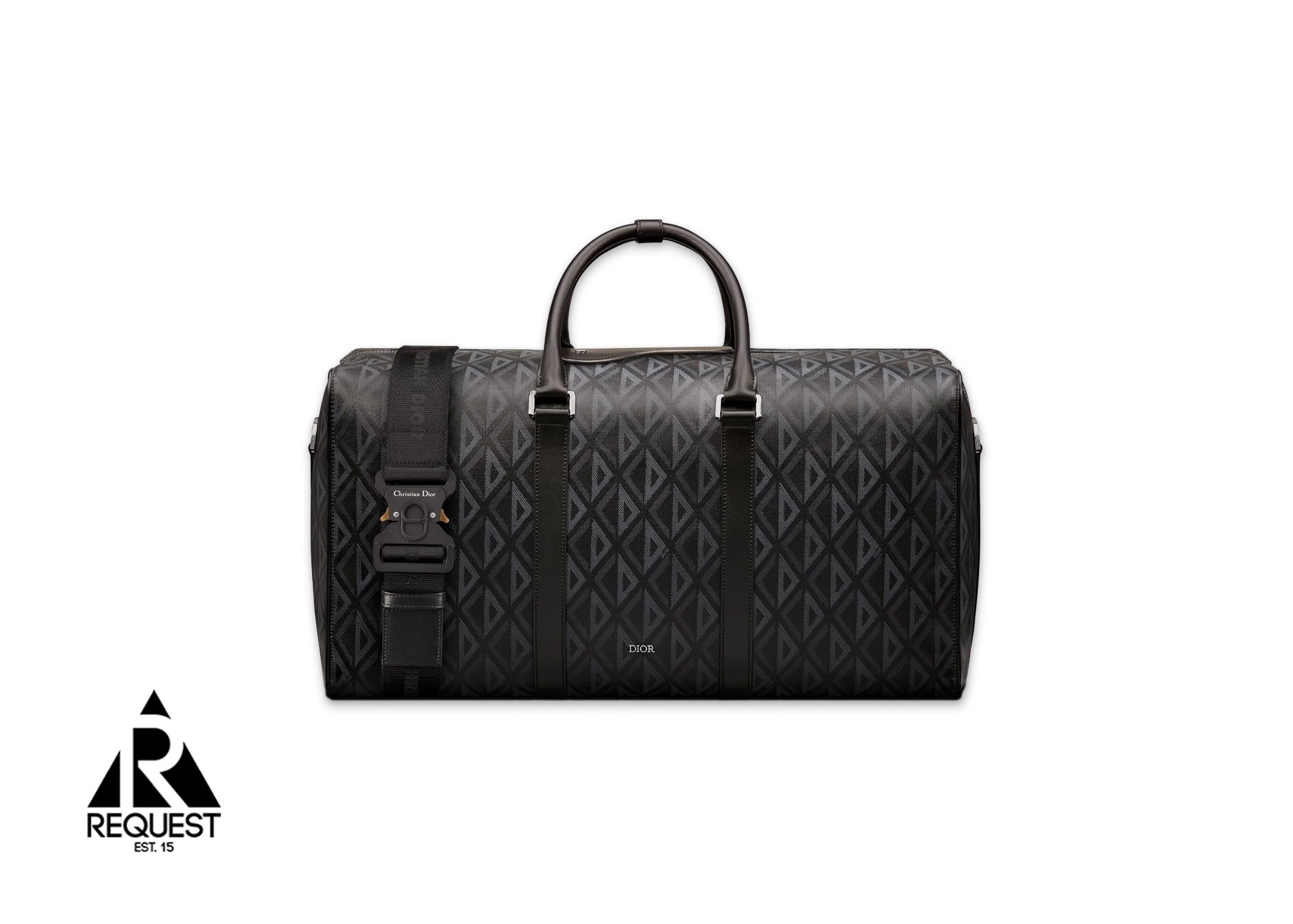 Dior Lingot 50 Duffle Bag "Black Oblique"