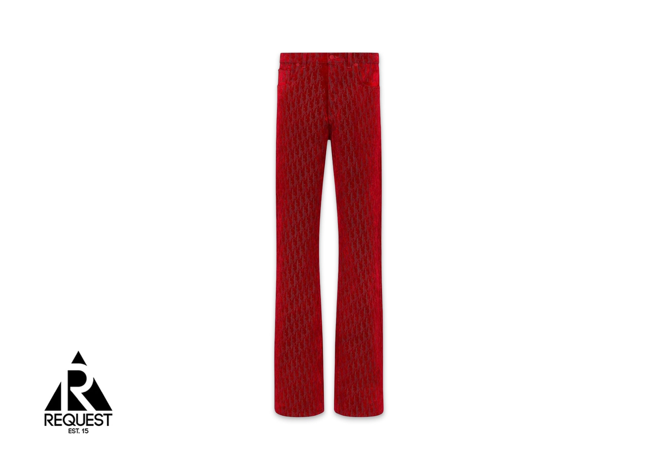 Dior ERL Oblique Pants “Red”