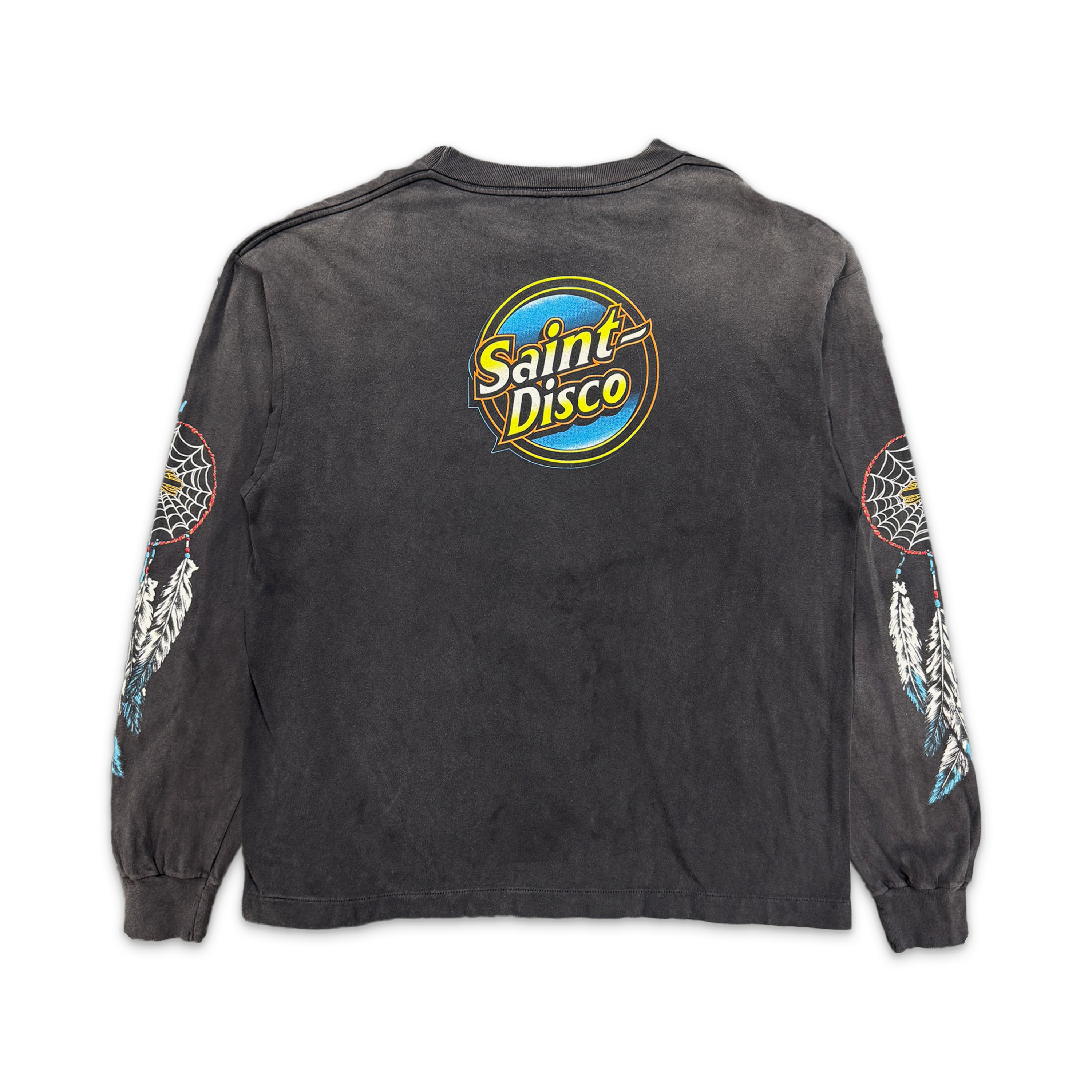 Saint Disco L/S Tee "Distressed Black"