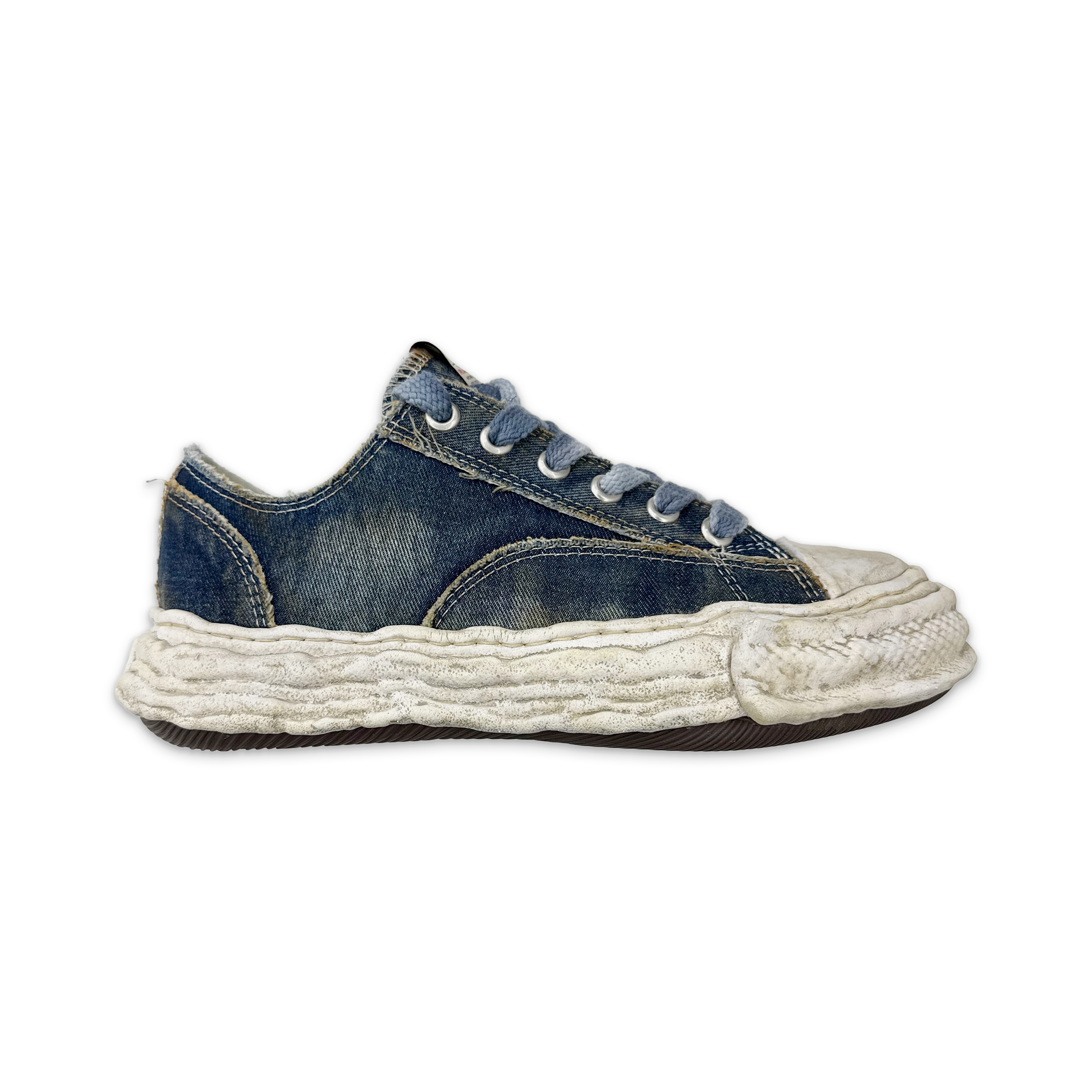 Peterson Vintage Sole Canvas Low "Distressed Blue"