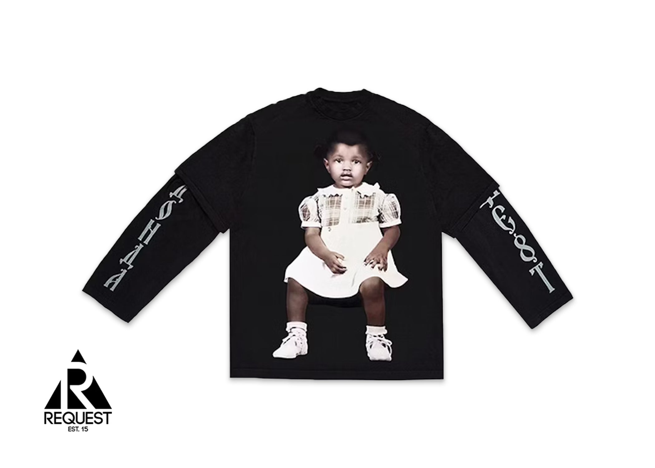 Kanya West DONDA 2 Layer L/S Tee "Black"