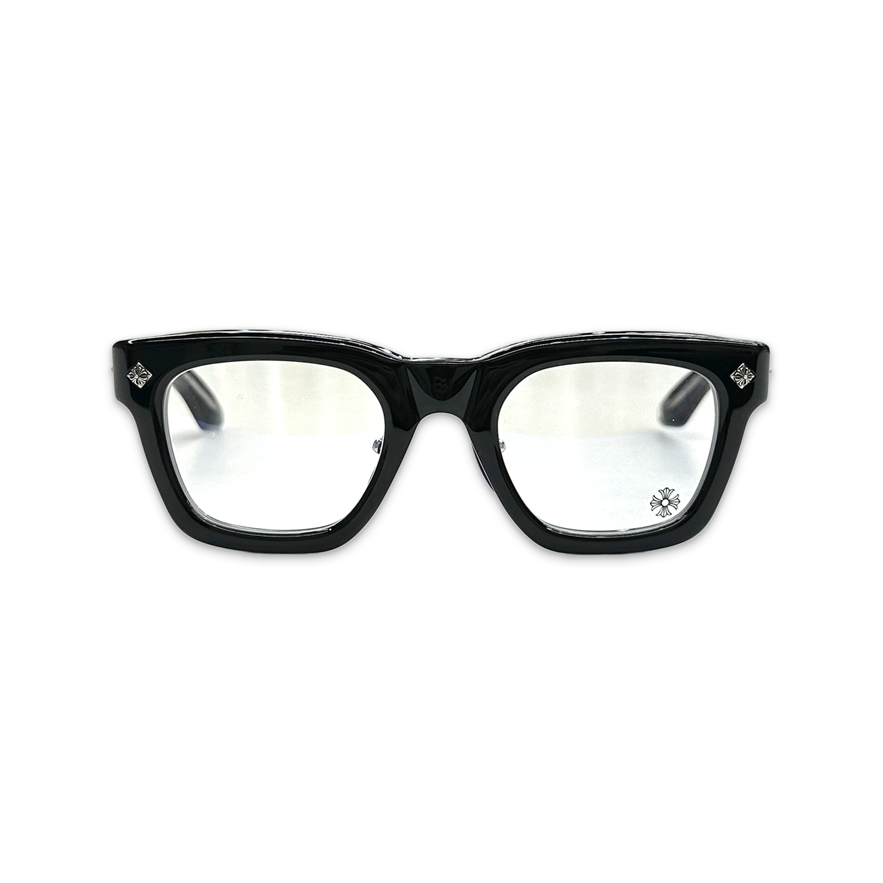 Chrome Hearts, Donnysoffergisms-A Glasses "Black/Silver"