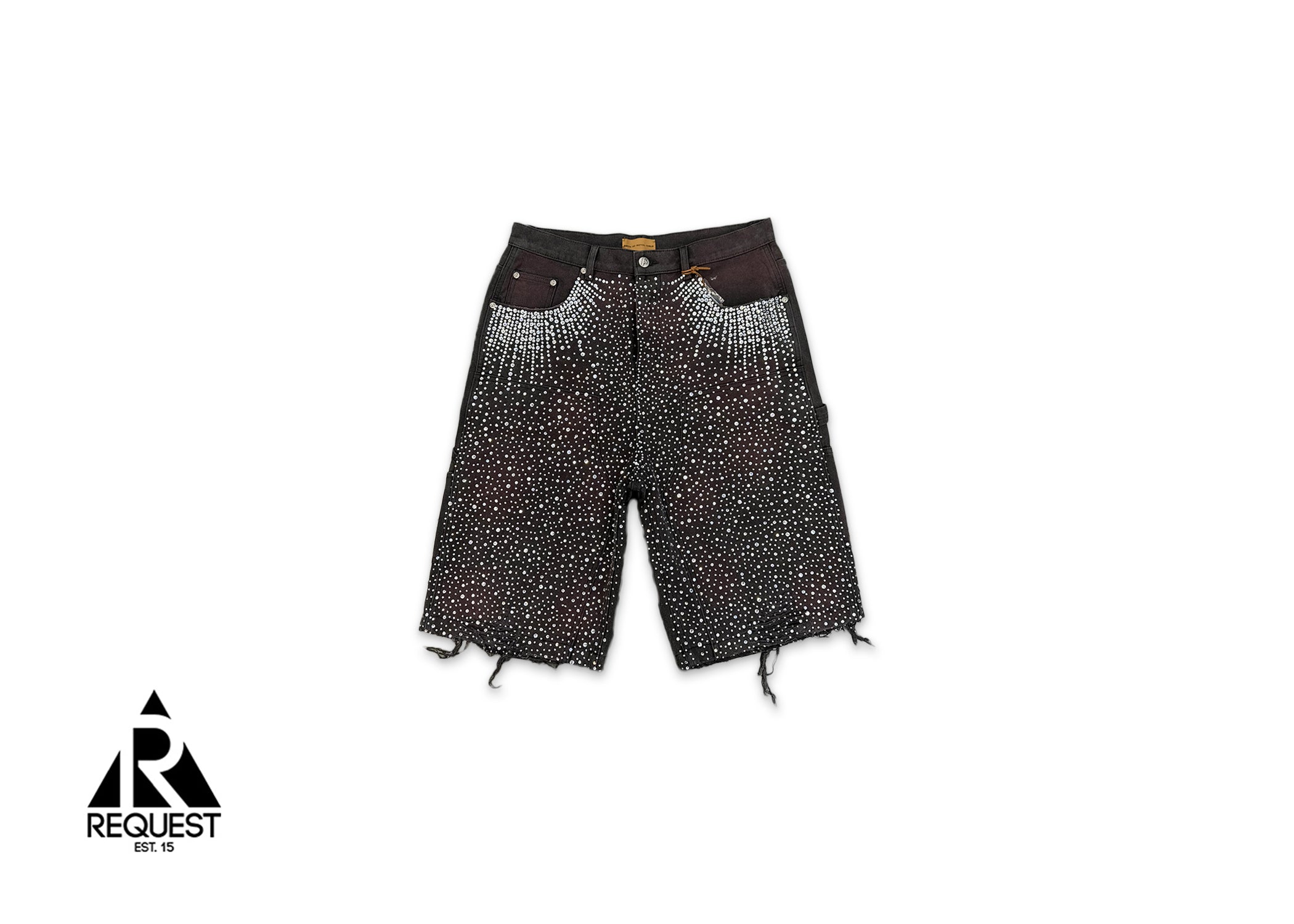 Redial 20k Diamond Jorts "Washed Black"