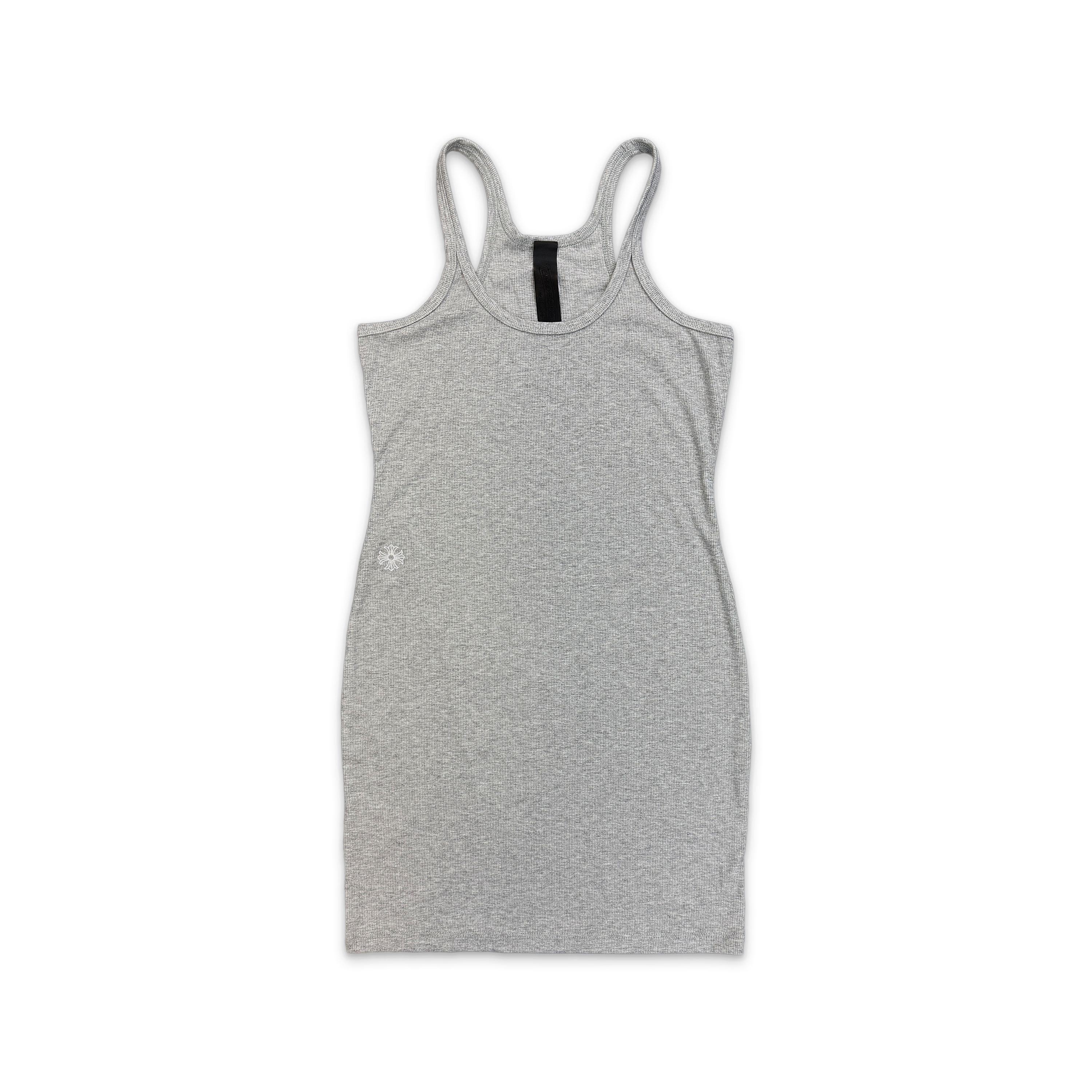 Ribbed Tank Top Dress Grey (W) Small Ribbed Tank Top Dress Grey (W) Small