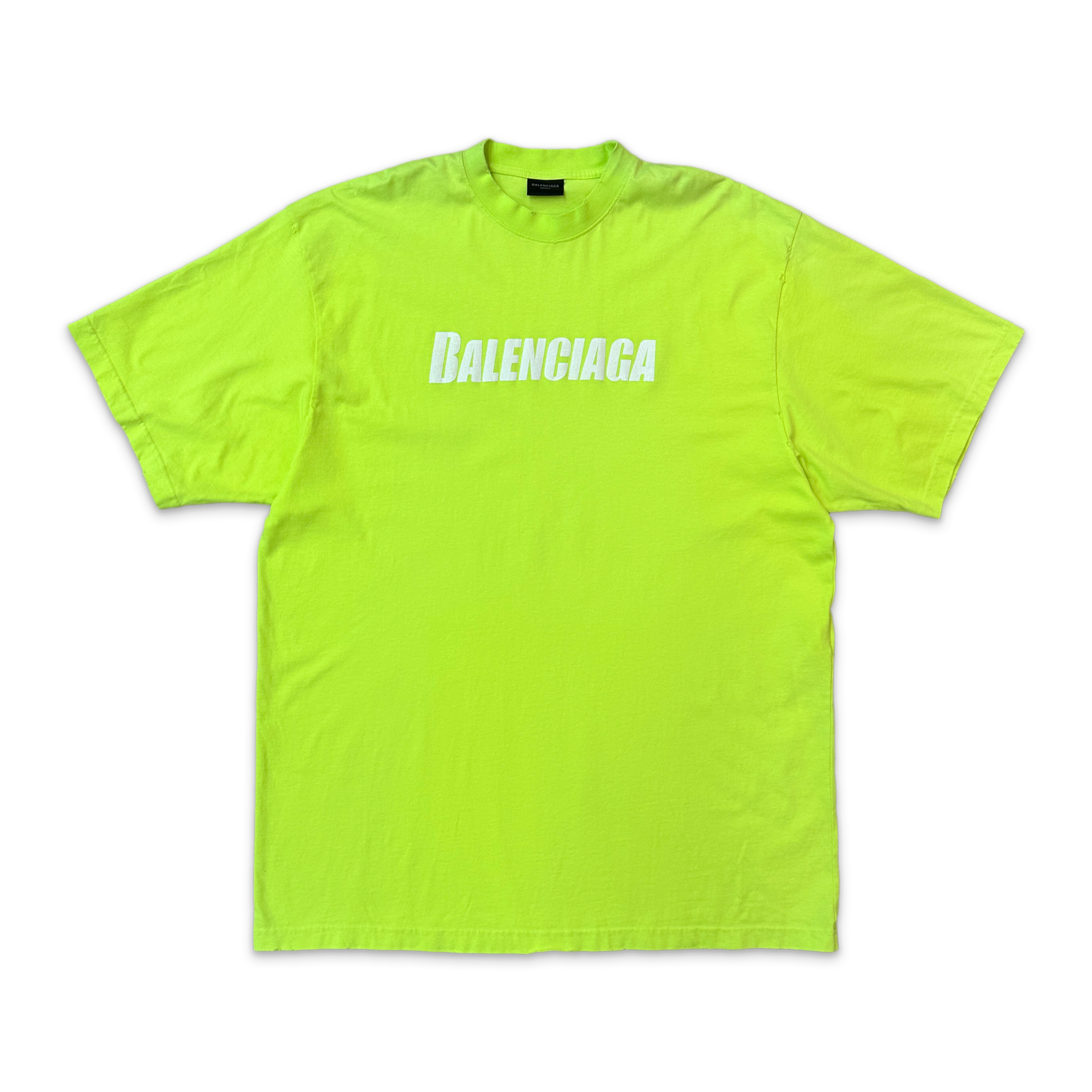 Destruction Logo Tee "Flou Yellow"