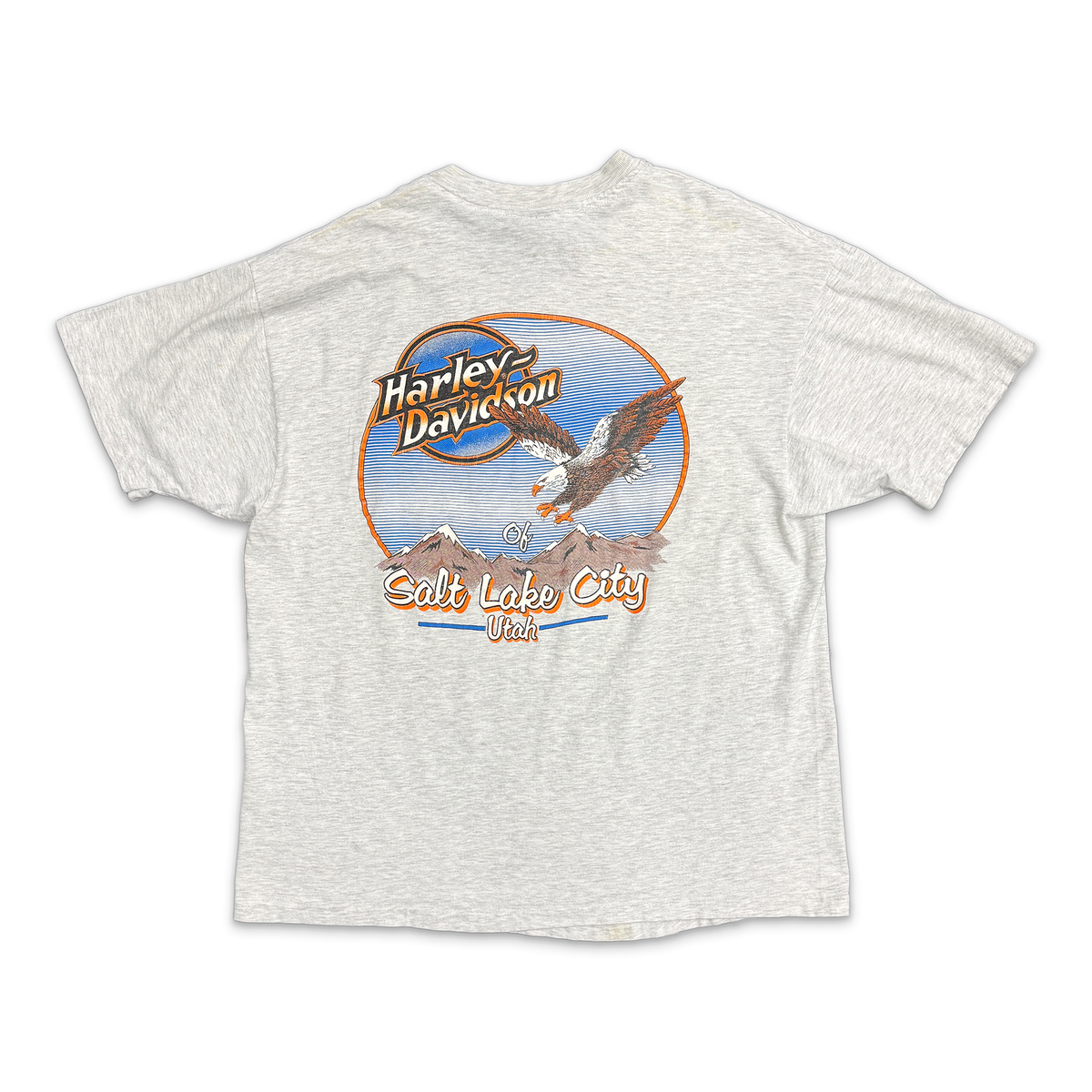 Harley Eagle Tee "Heather Grey"
