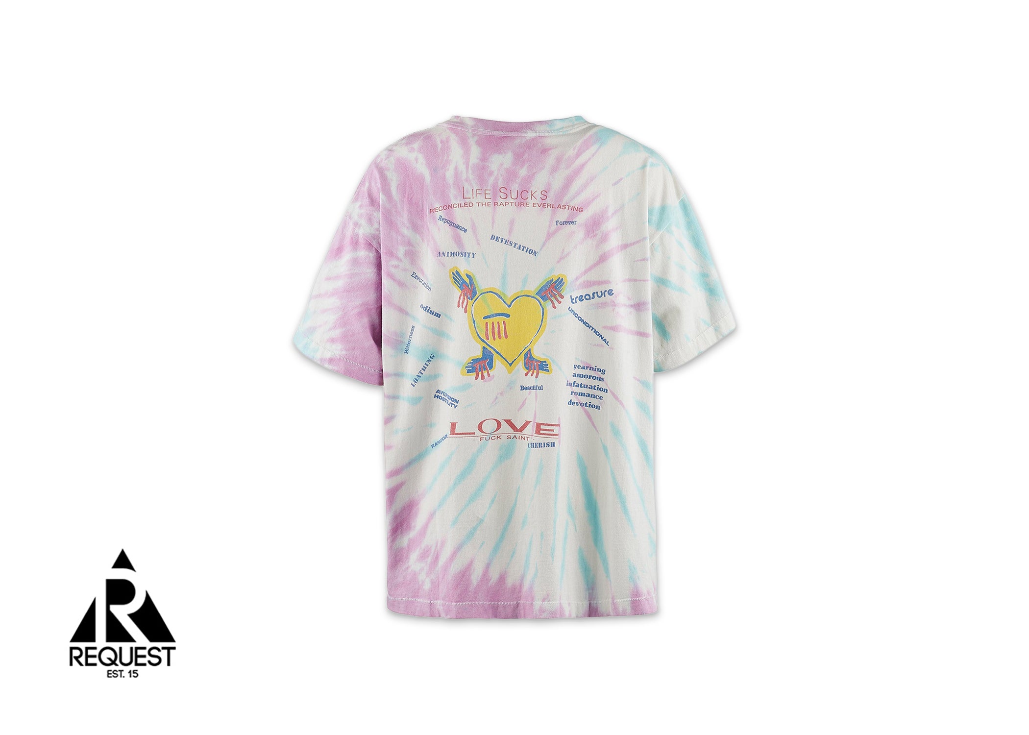 Saint Michael x LASTMAN Doom World Tee "Tie Dye"