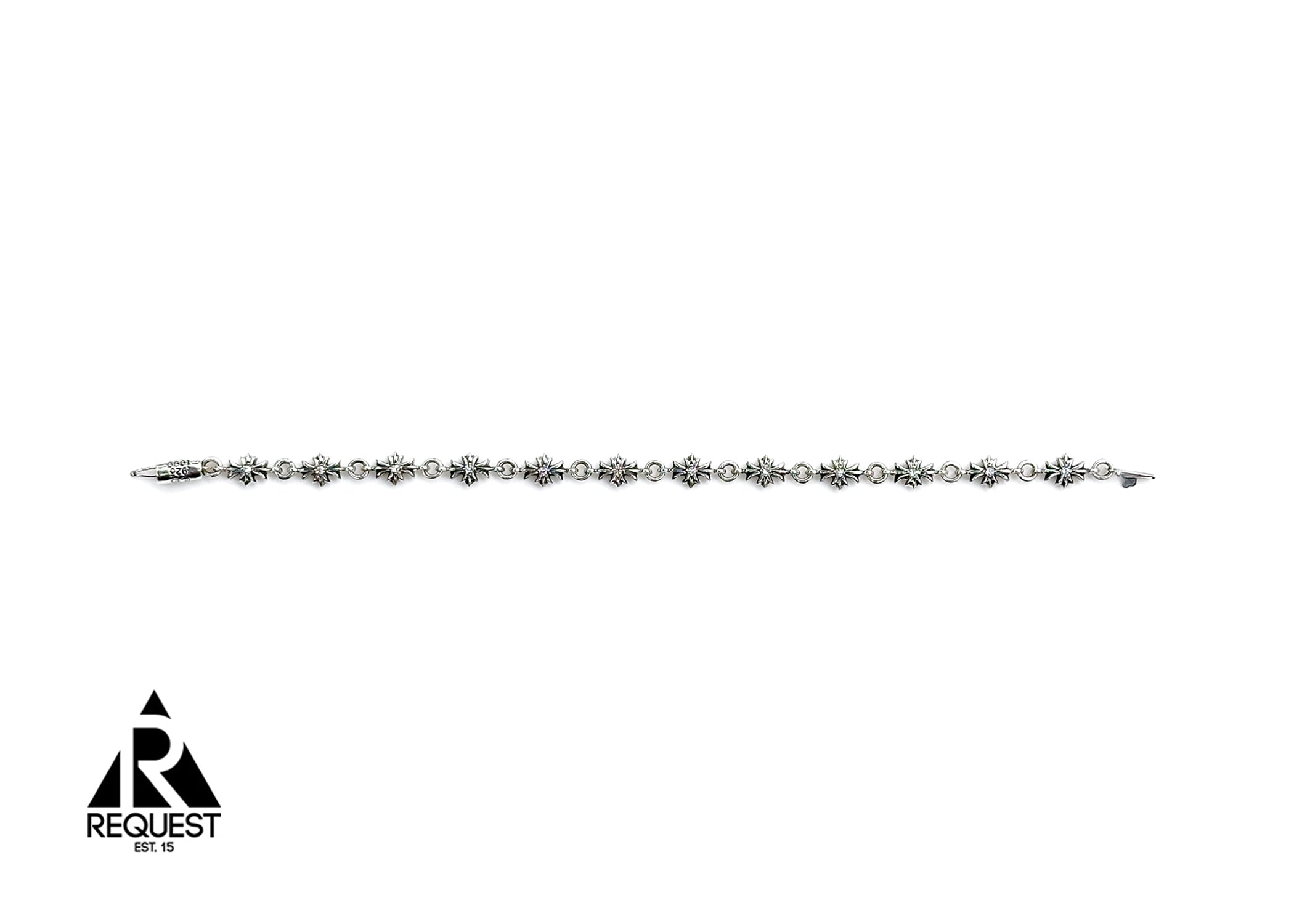 Bracelet "Tiny E 12 Diamond Link"