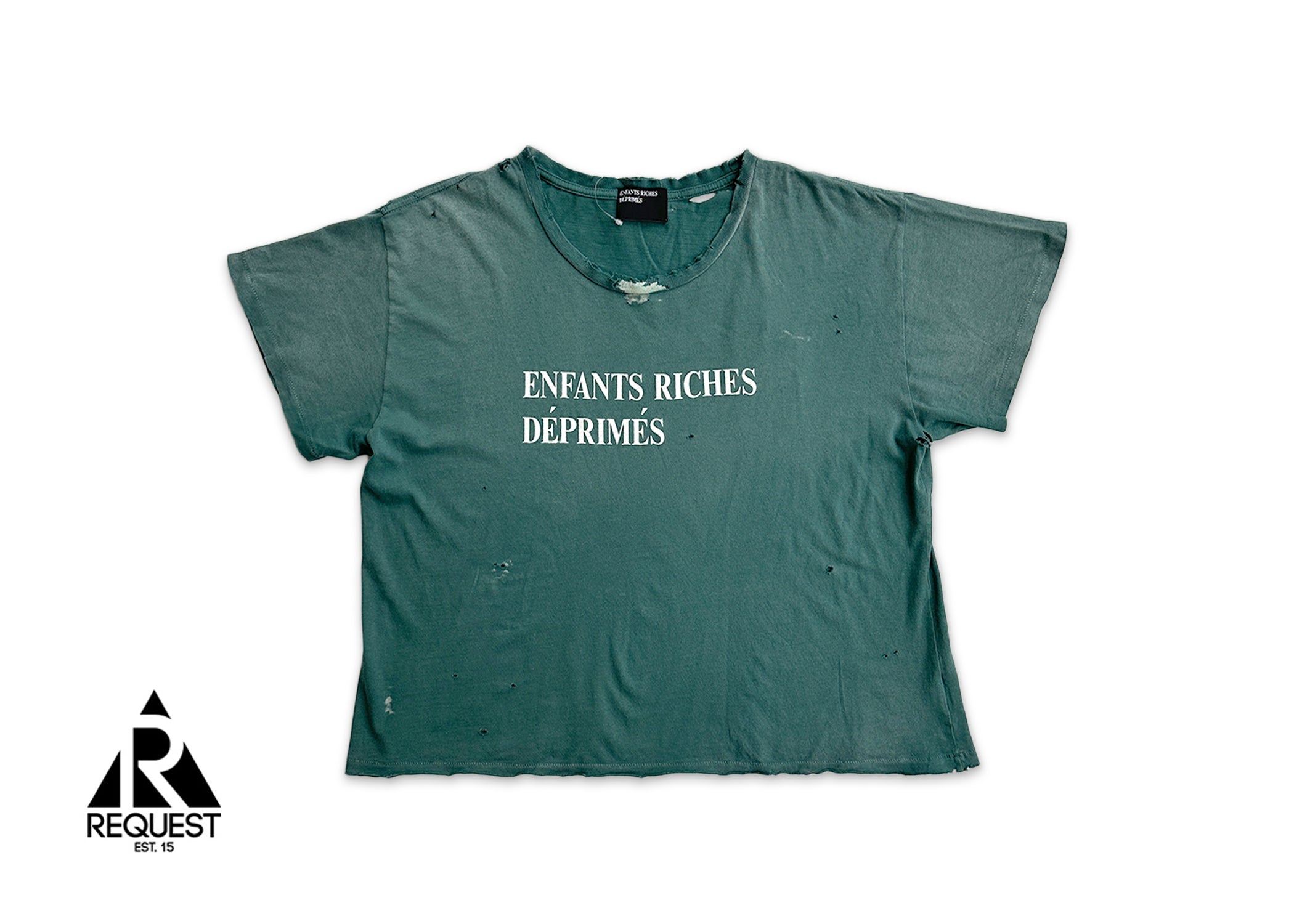 Enfants Riches Déprimes Logo Tee "Post Green"