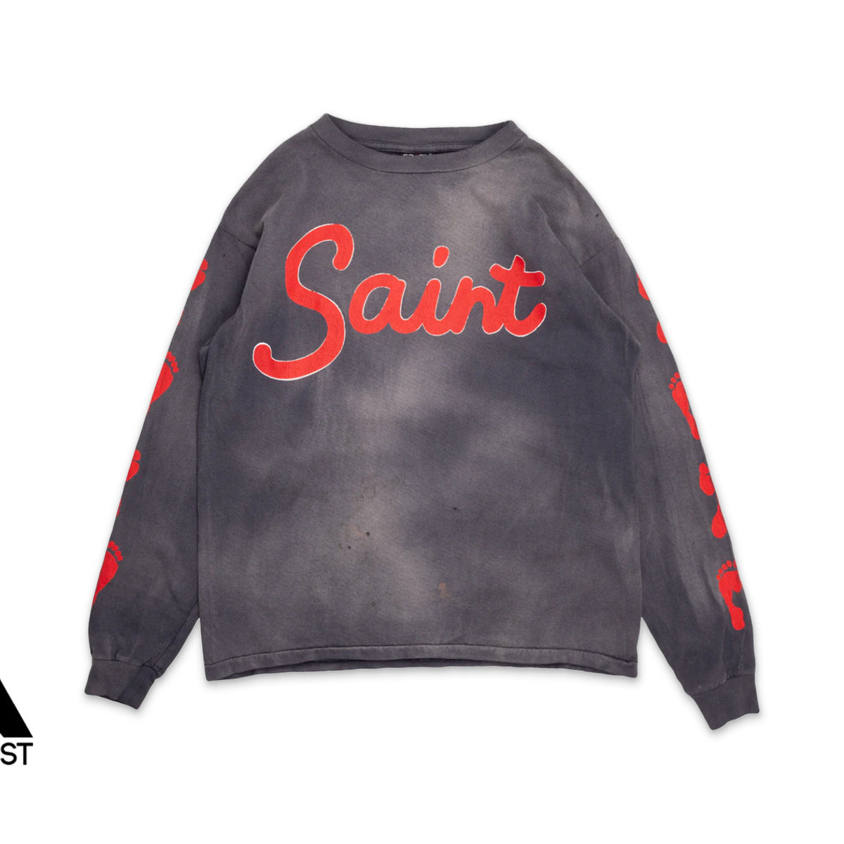 Saint Michael Foot Print L/S Tee 