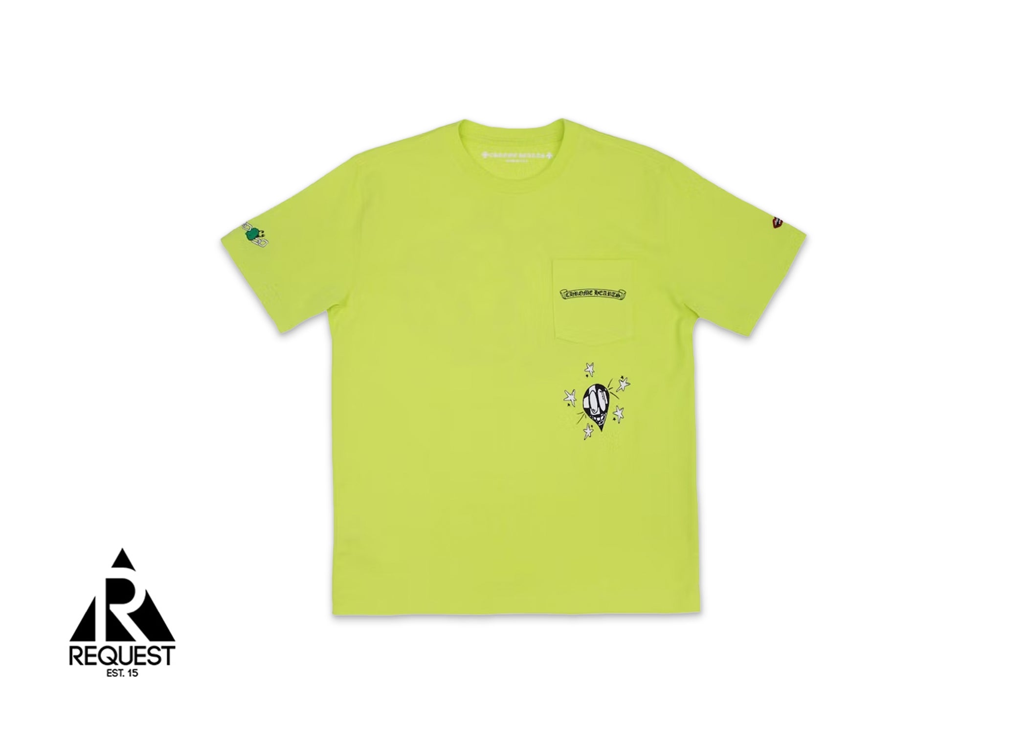 Chrome Hearts Matty Boy Link T-Shirt "Lime Green"