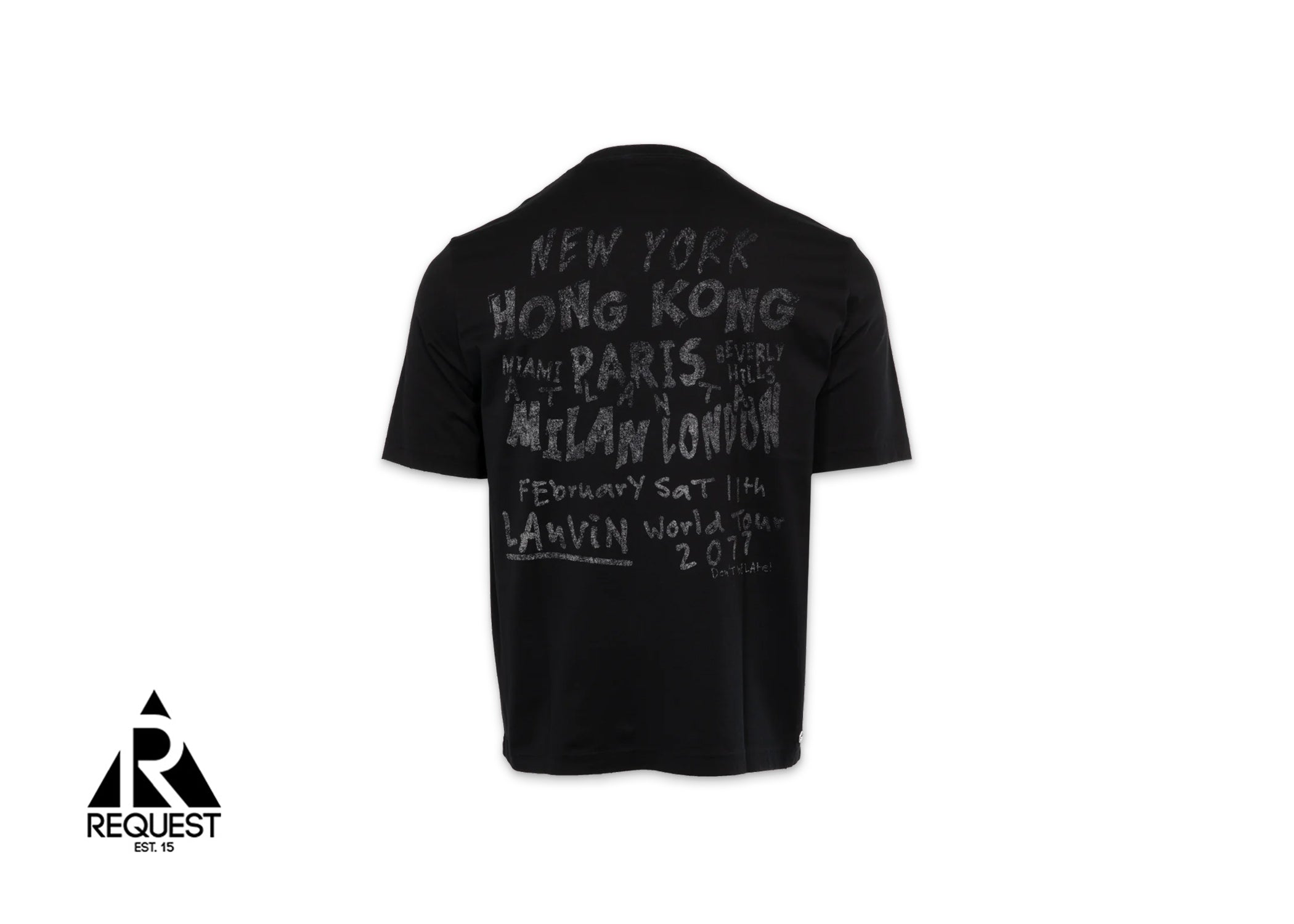 Lanvin x Future Print Tee "Black"