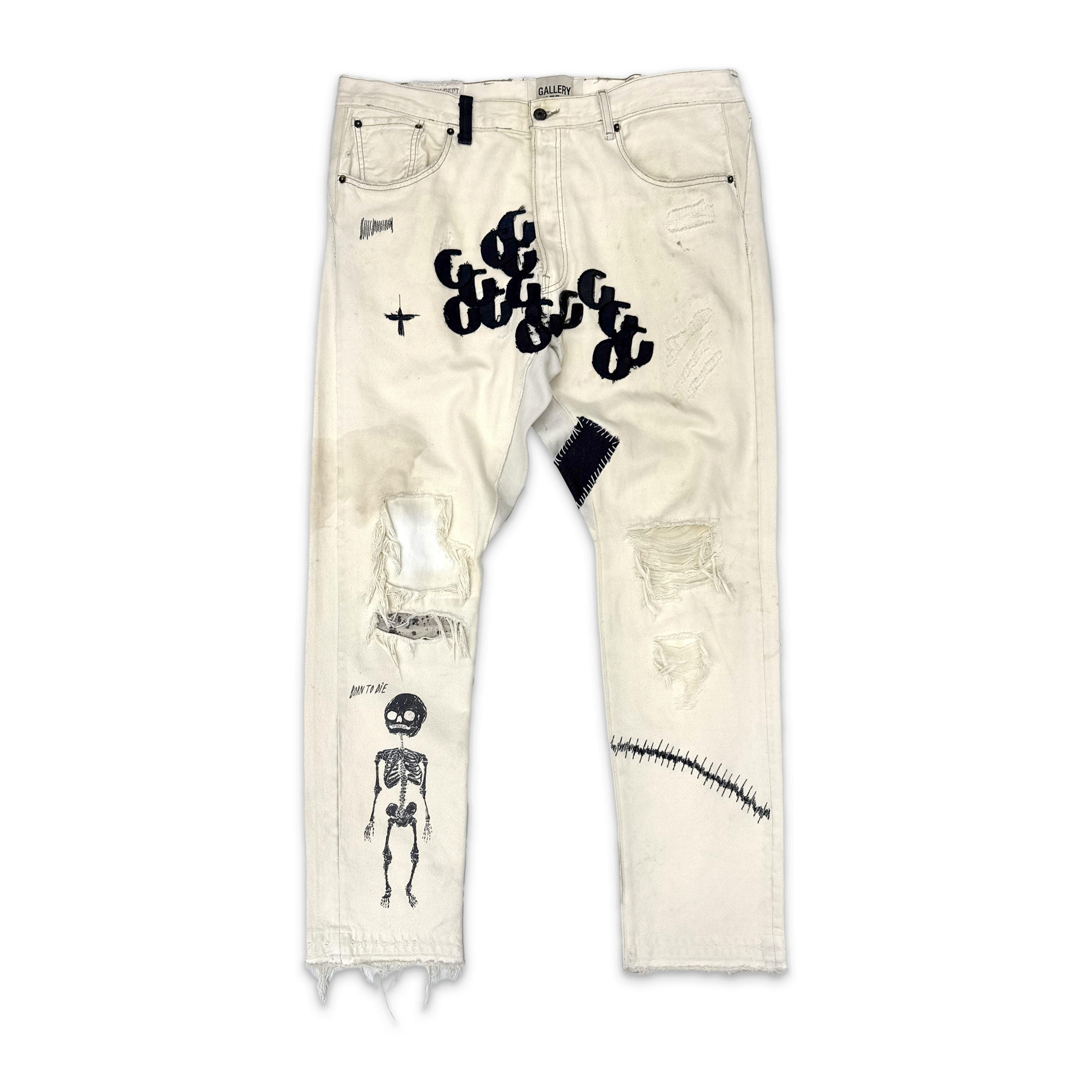 F*ck Face 1/1 Black G Patch "Creme"