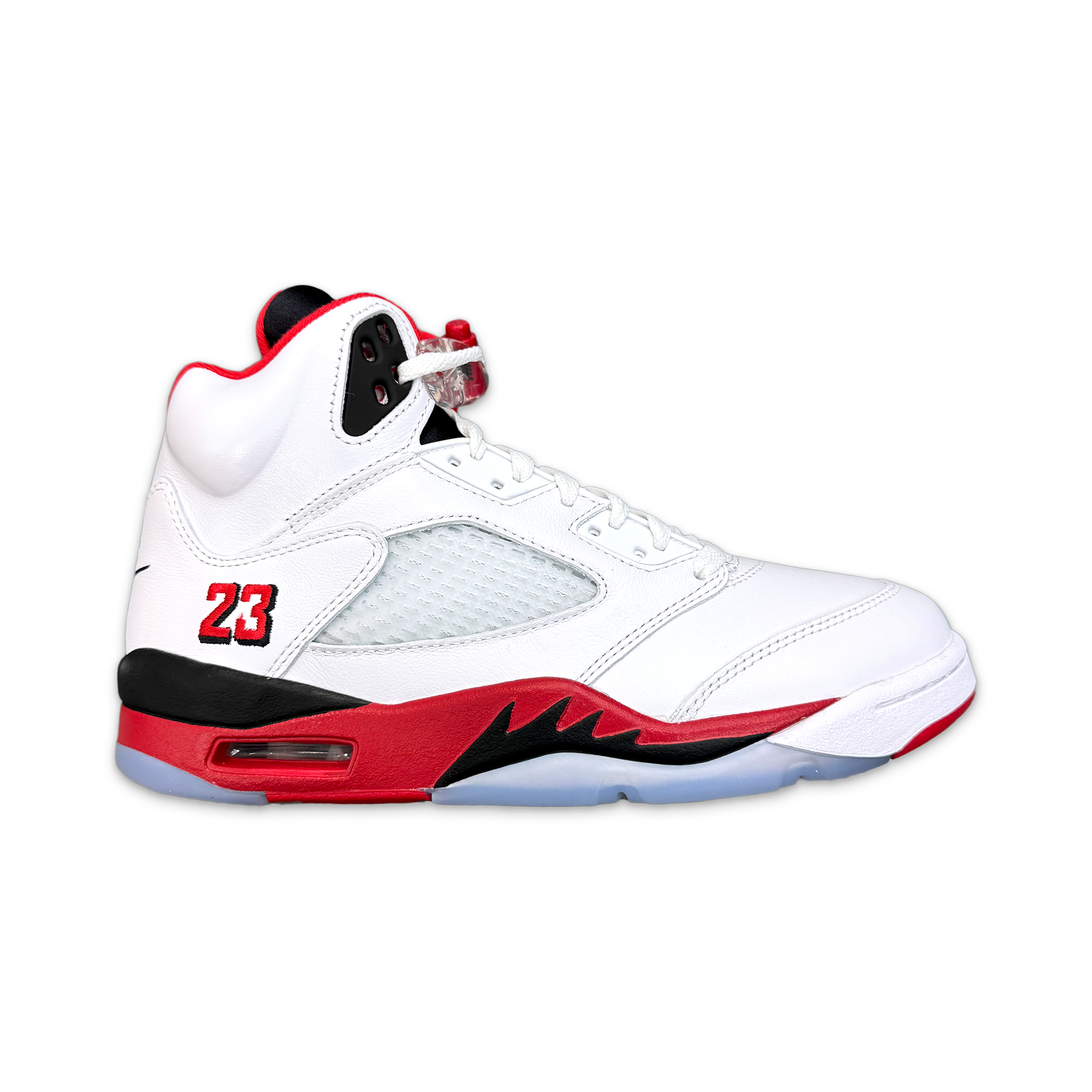 Air Jordan 5 Retro “Fire Red Black Tongue” (2025)