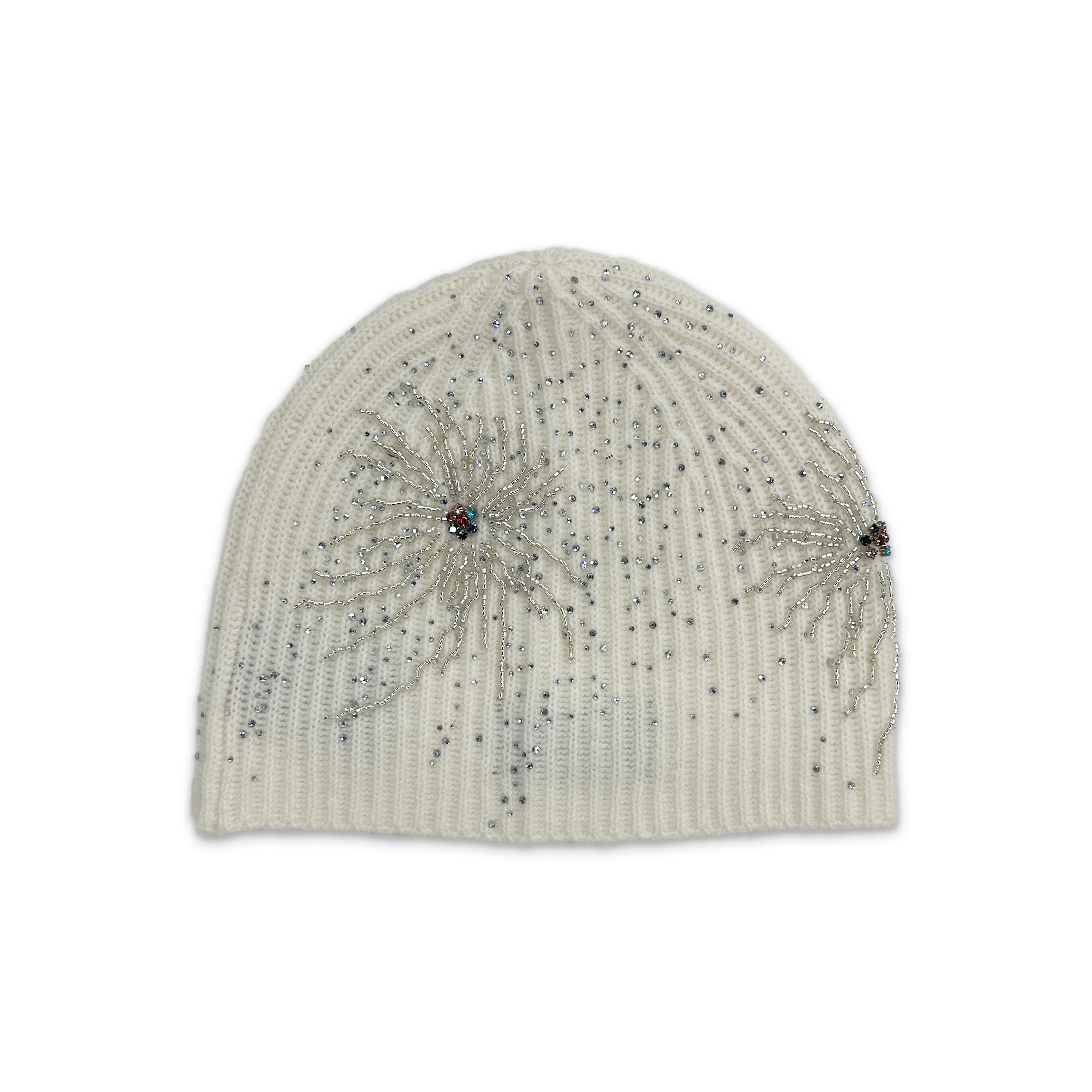 Fireworks Beanie “White"