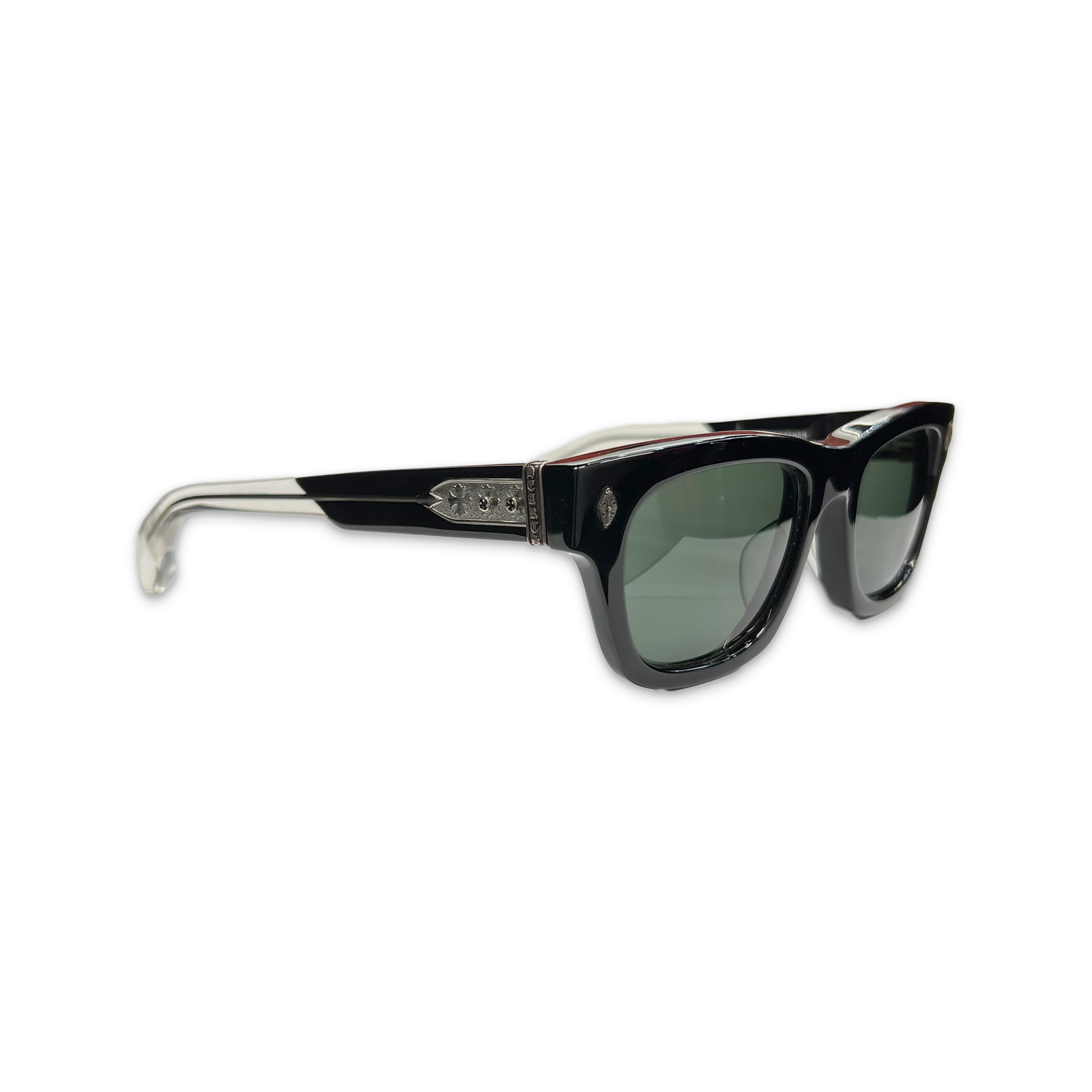Chrome Hearts, Dick Fitzener Sunglasses "Transparent/Black"
