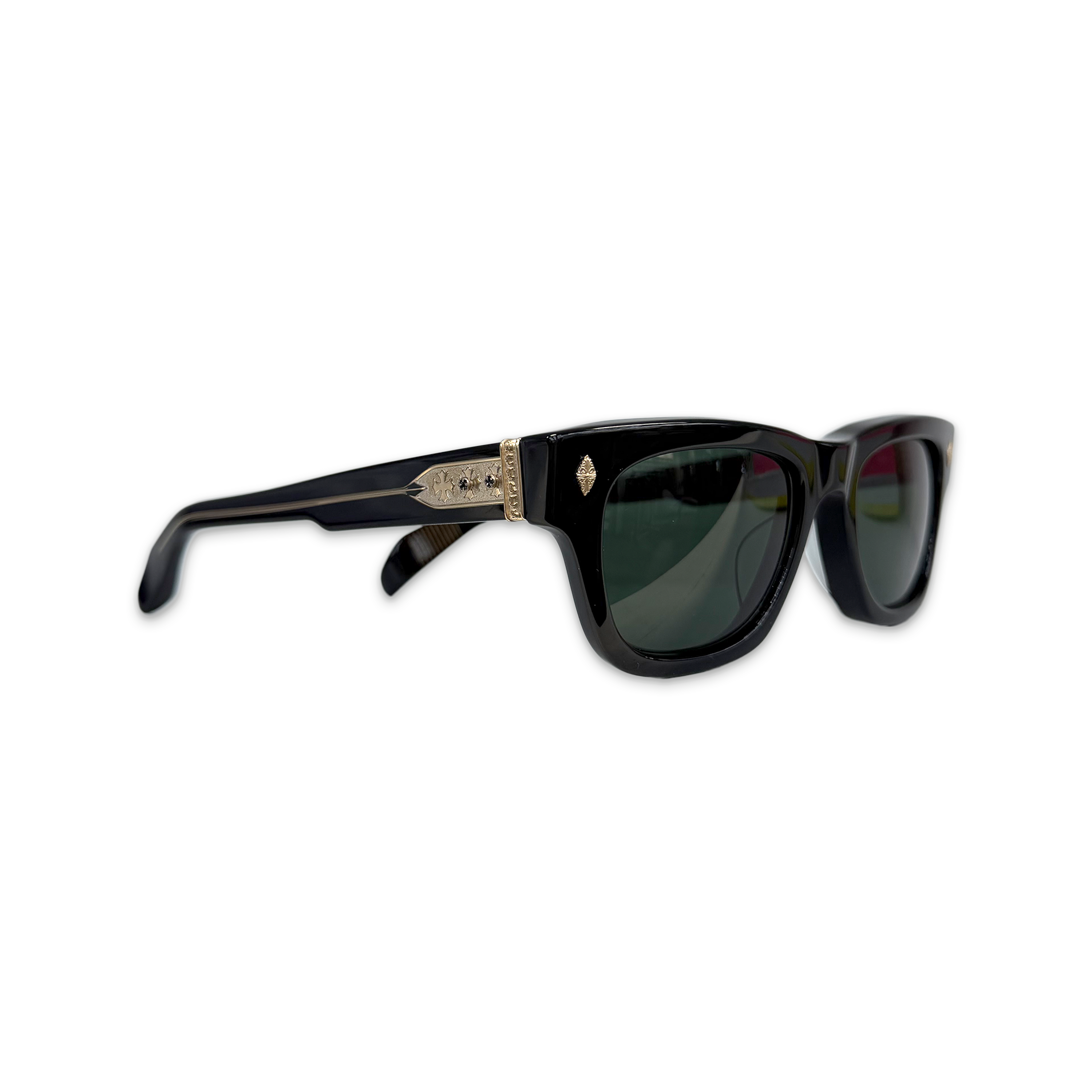 Chrome Hearts, Dick Fitzener Sunglasses "Black Gold"