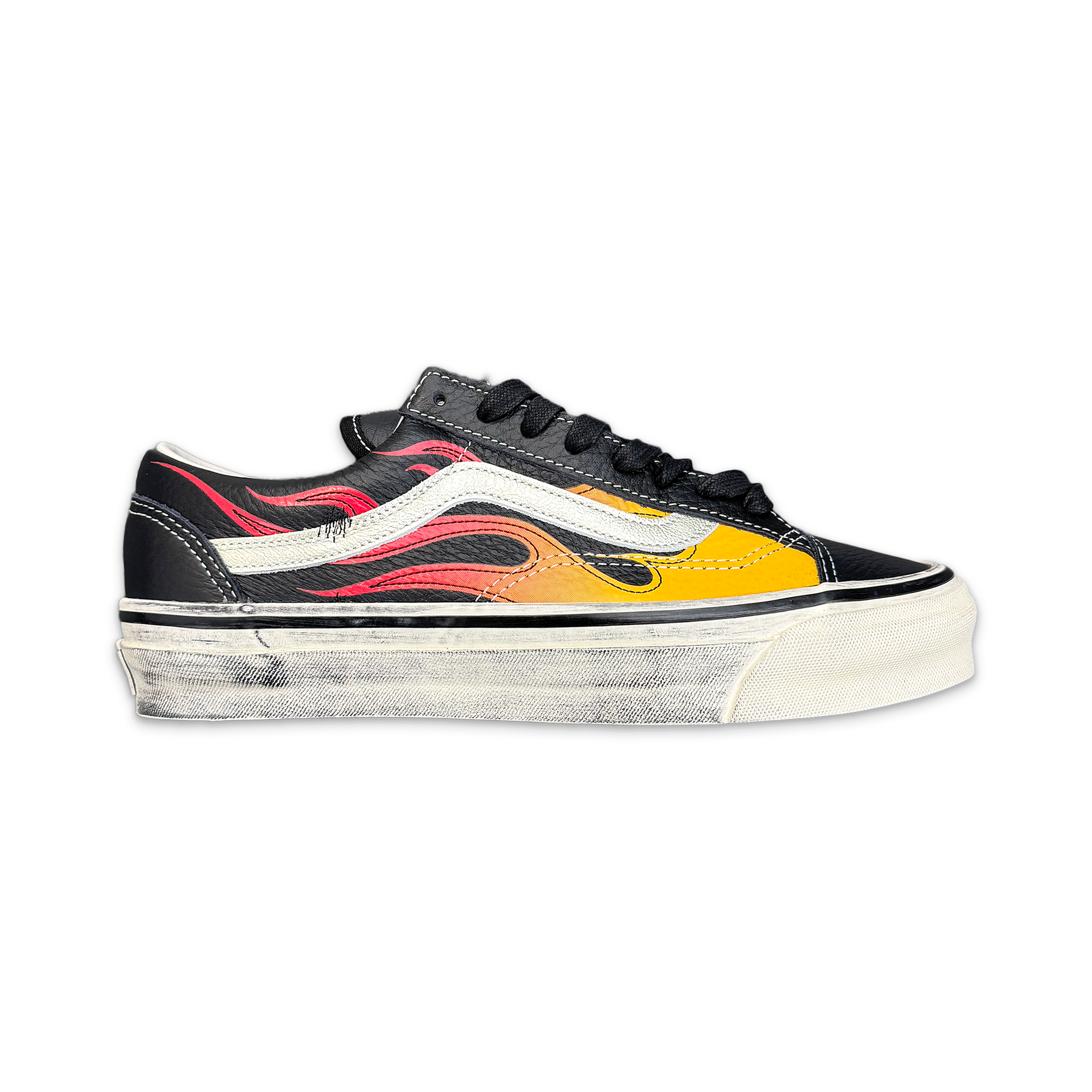 Vans, LX Old Skool Archive Flame "Black"