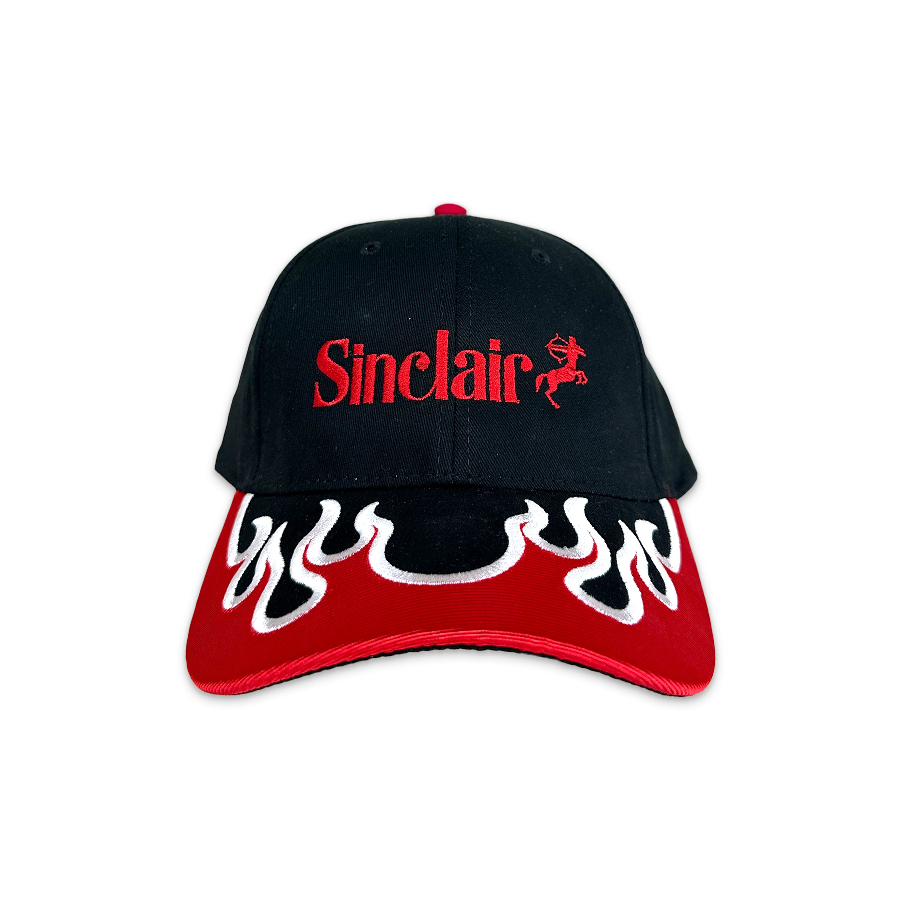 Flame Hat "Black/Red"