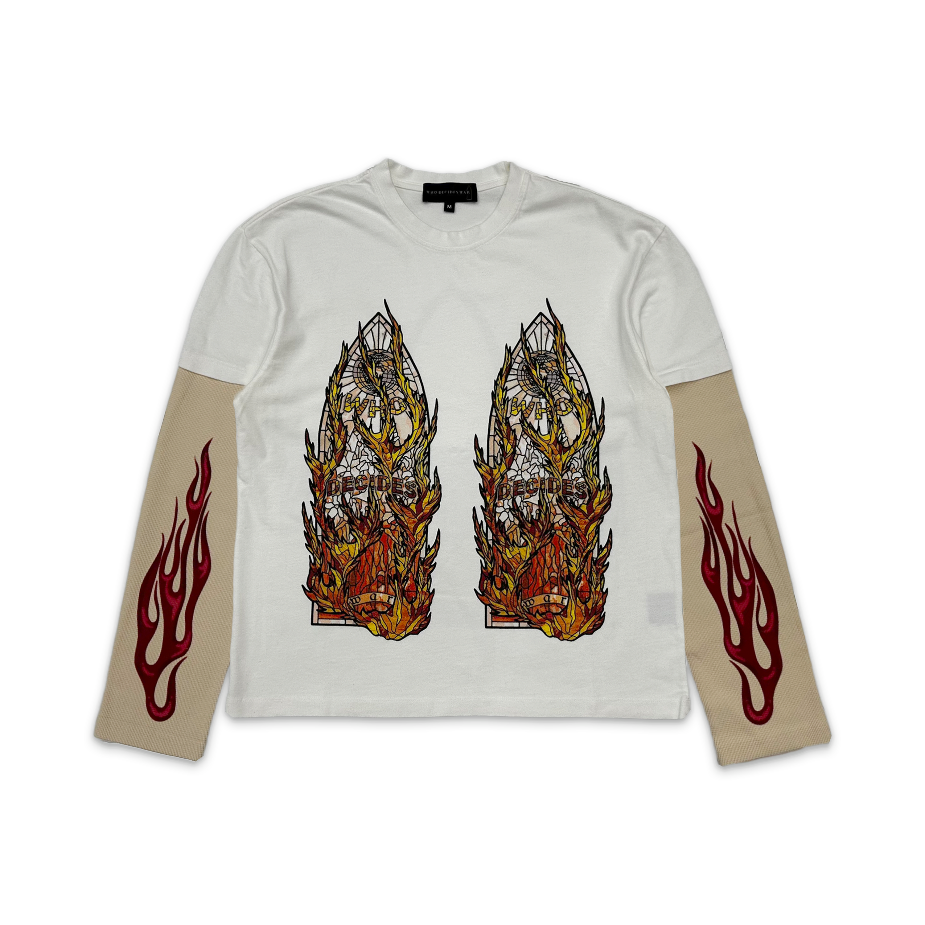 Flame Glass Double Jersey "Cloud"