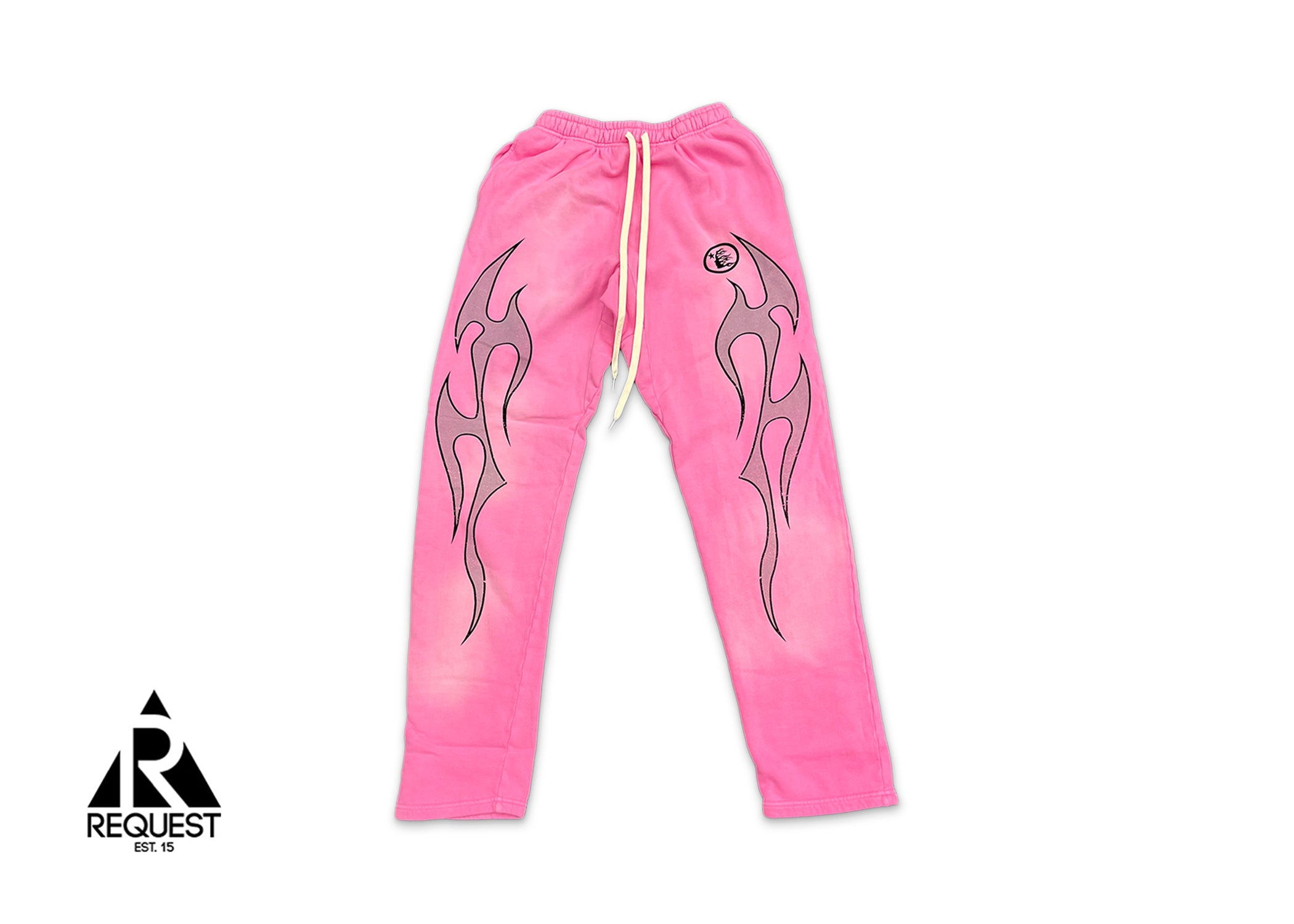 HellStar Flame Sweatpants "Pink"