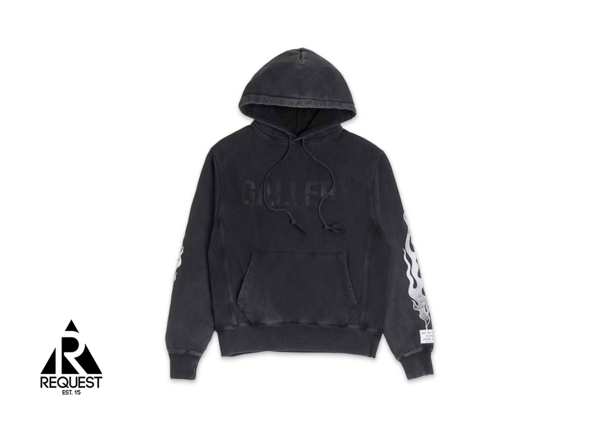 Gallery Dept. GD Flames Hoodie "Black"