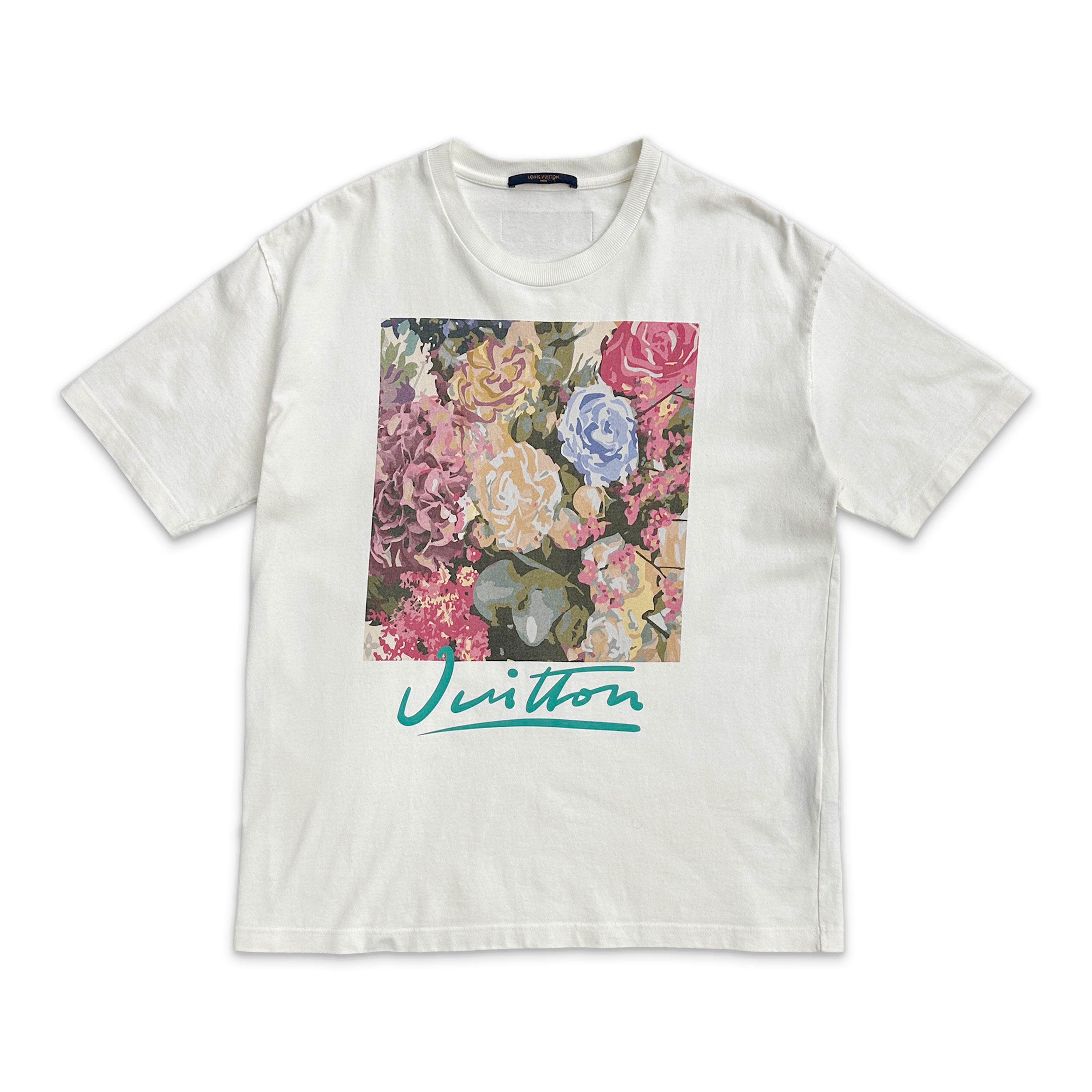 Flower Tapestry Tee "White"