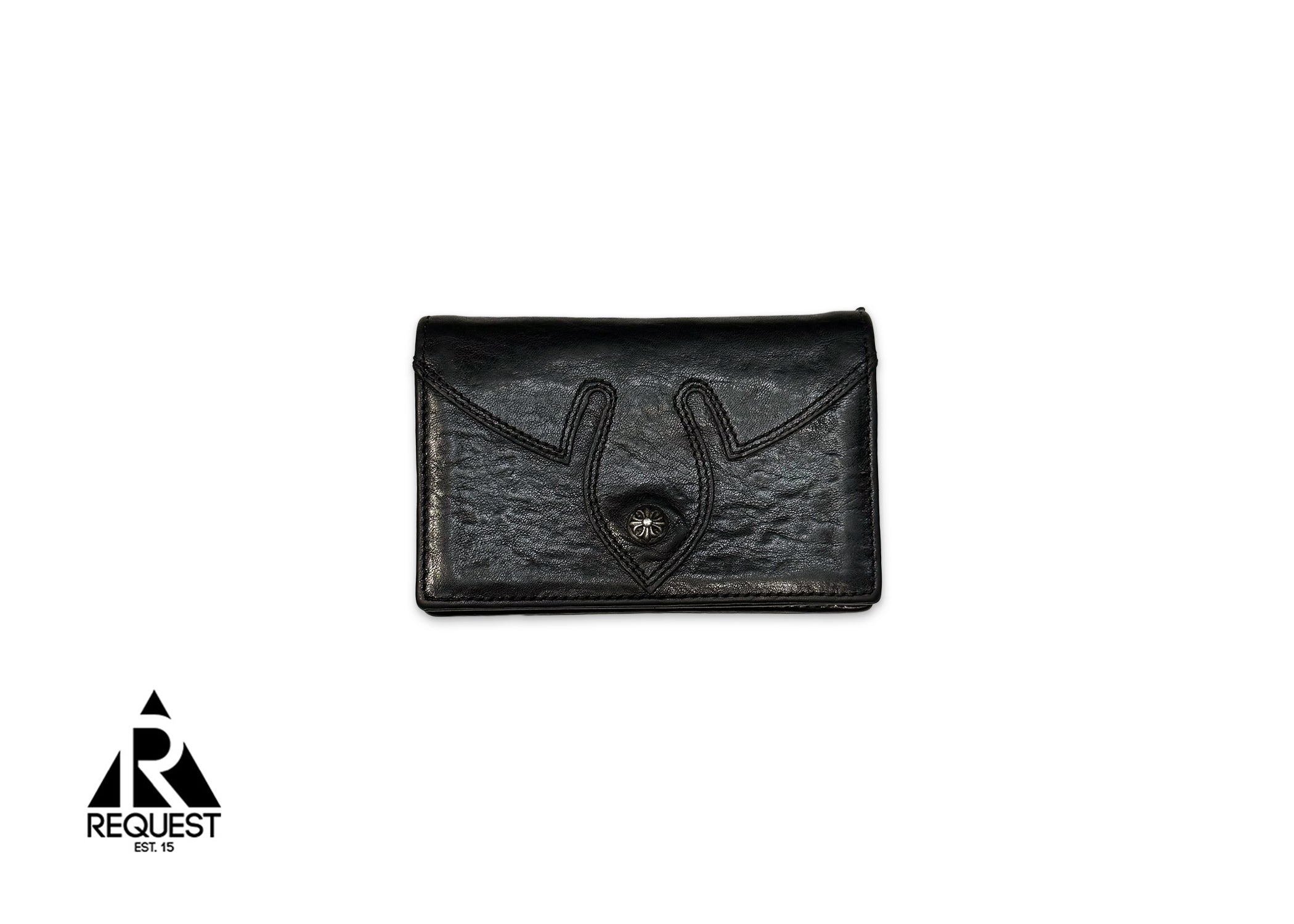 Chrome Hearts, Fleur Bifold Wallet "Black"