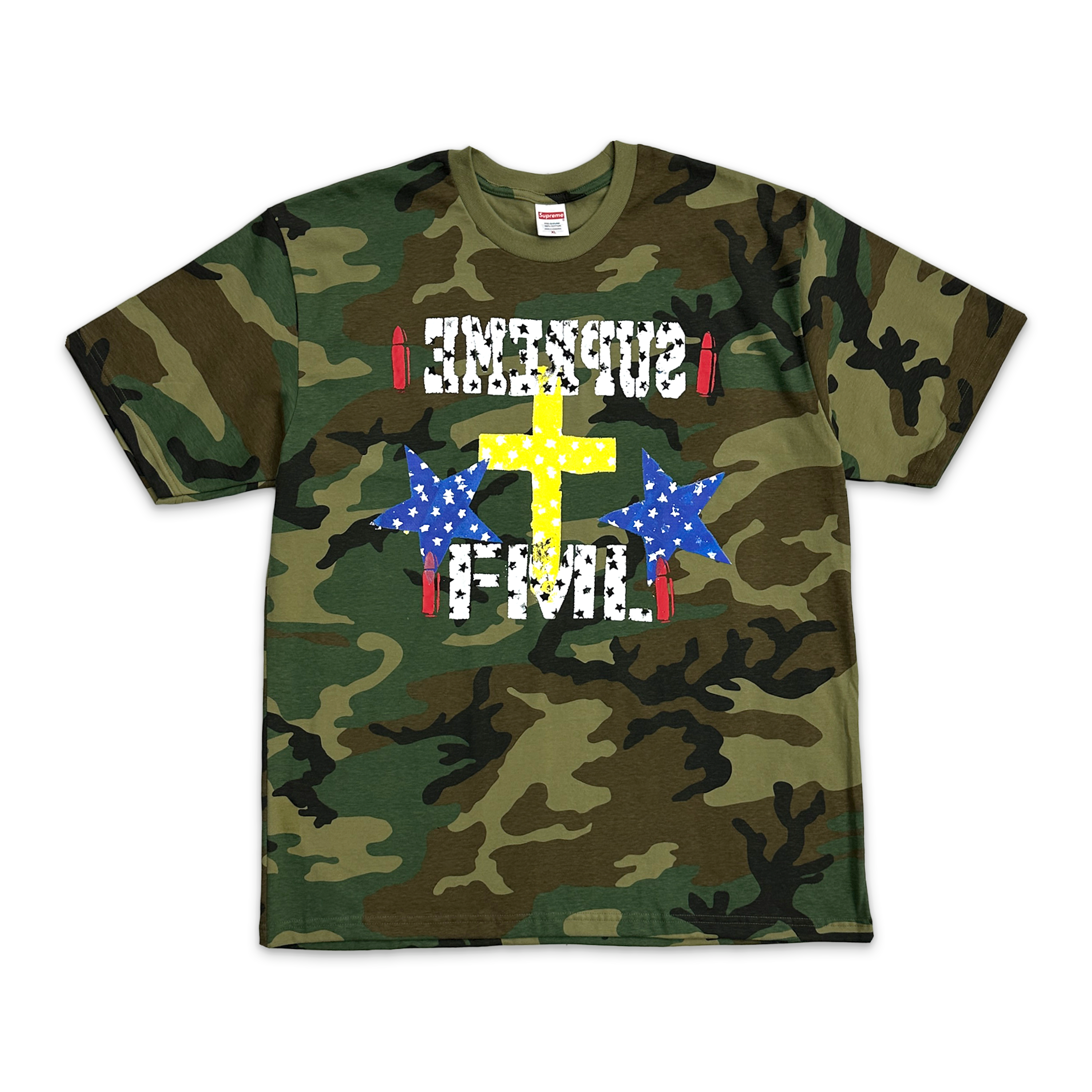 FML Tee SS26 "Woodland Camo"