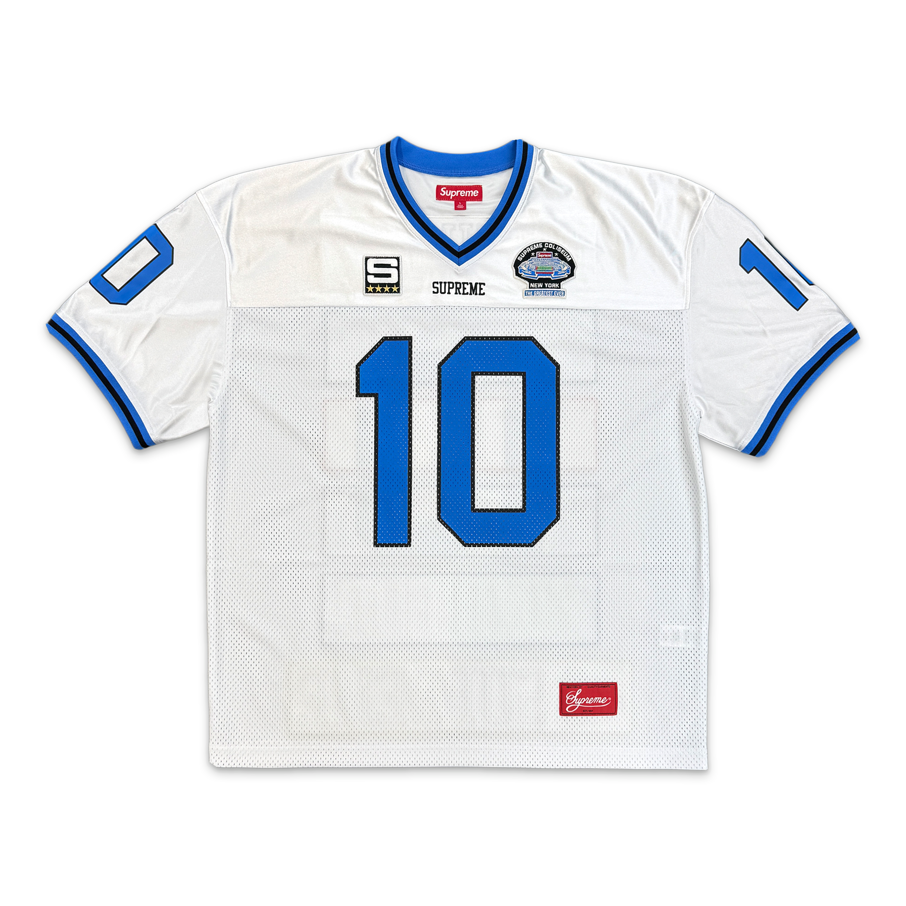 Supreme, Find God Football Jersey "White"