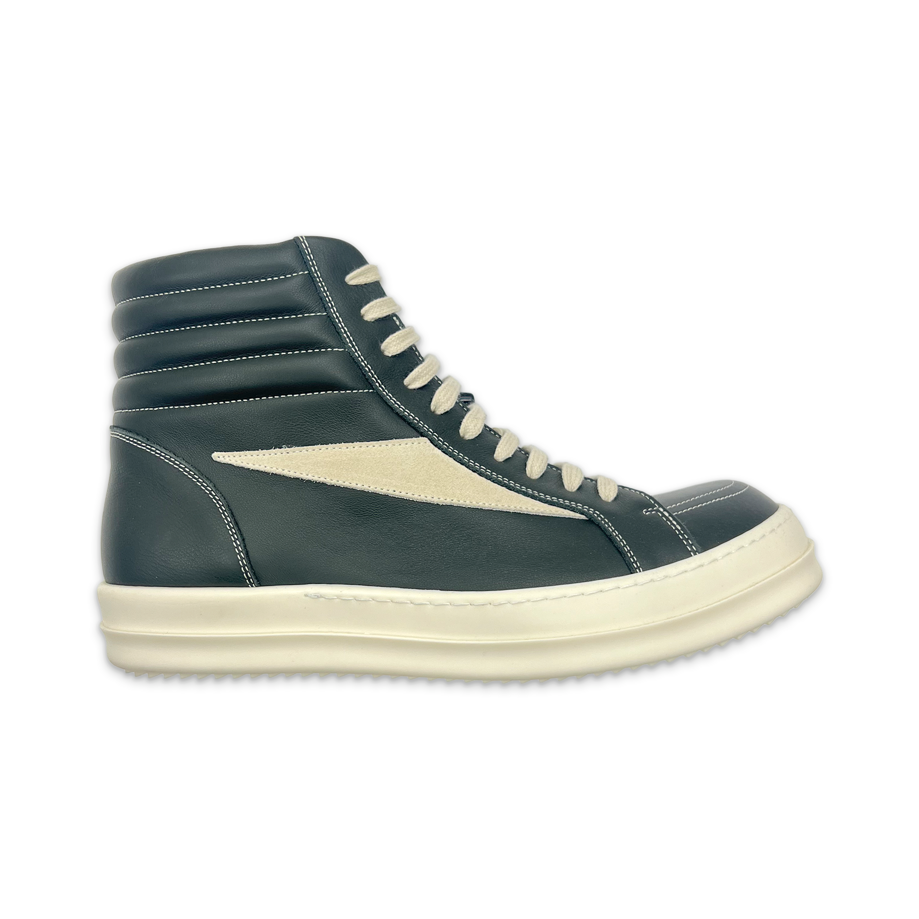 Porterville Leather Vintage Sneaks High "Forest Milk"