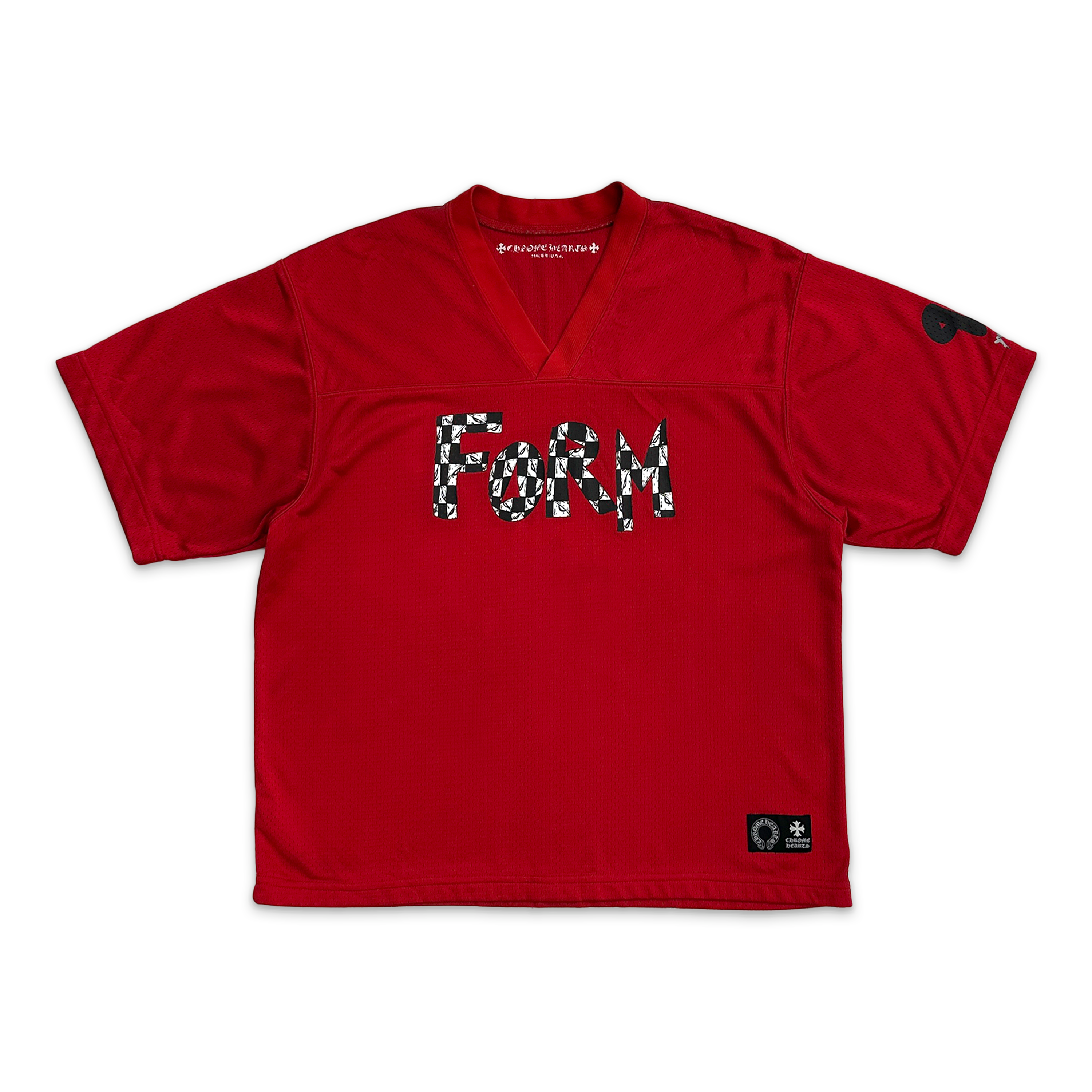 Matty Boy Sports Mesh Short Sleeve Warm Up Jersey “Red”