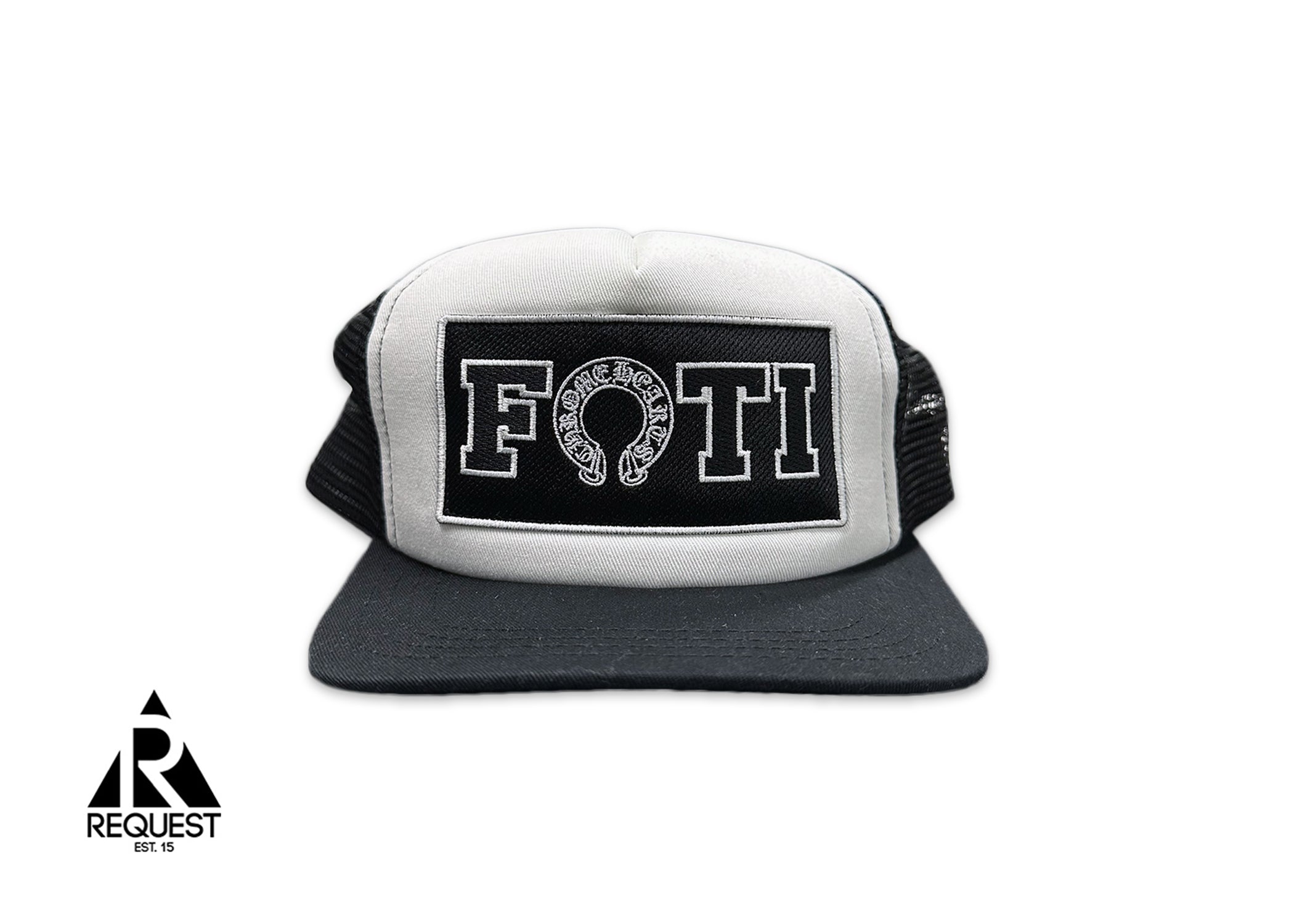 Foti Horseshoe Trucker "White/Black"