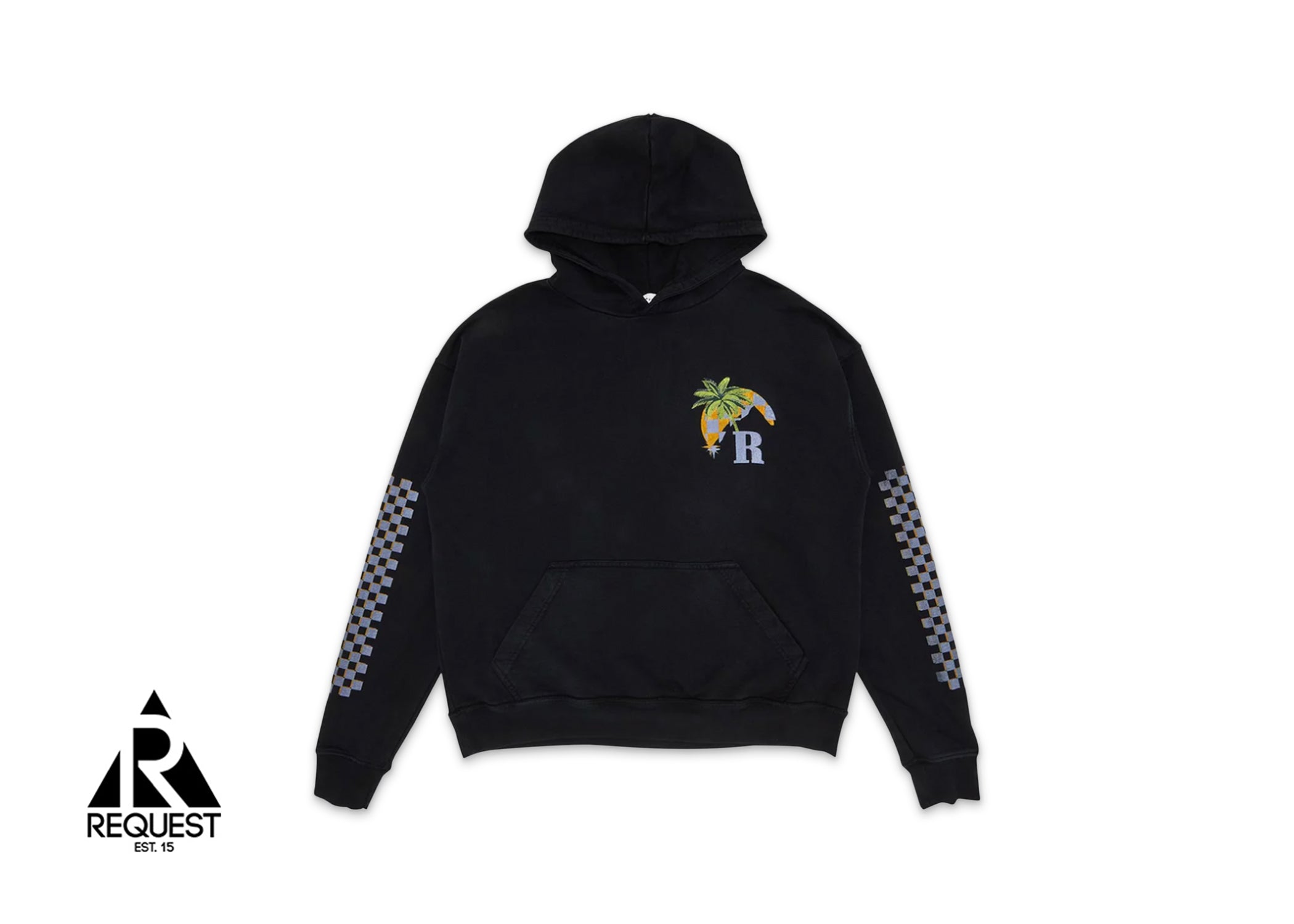 Rhude Moonlight Tropics Hoodie “Vintage Black”