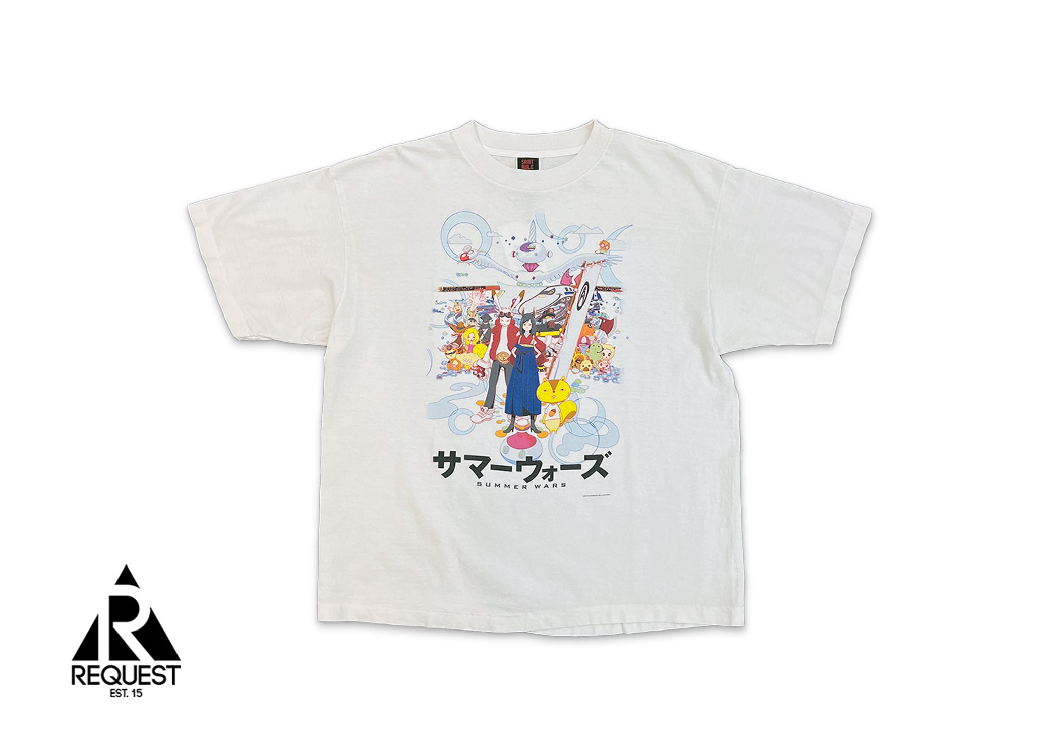 Summer Wars Tee #2 "White"